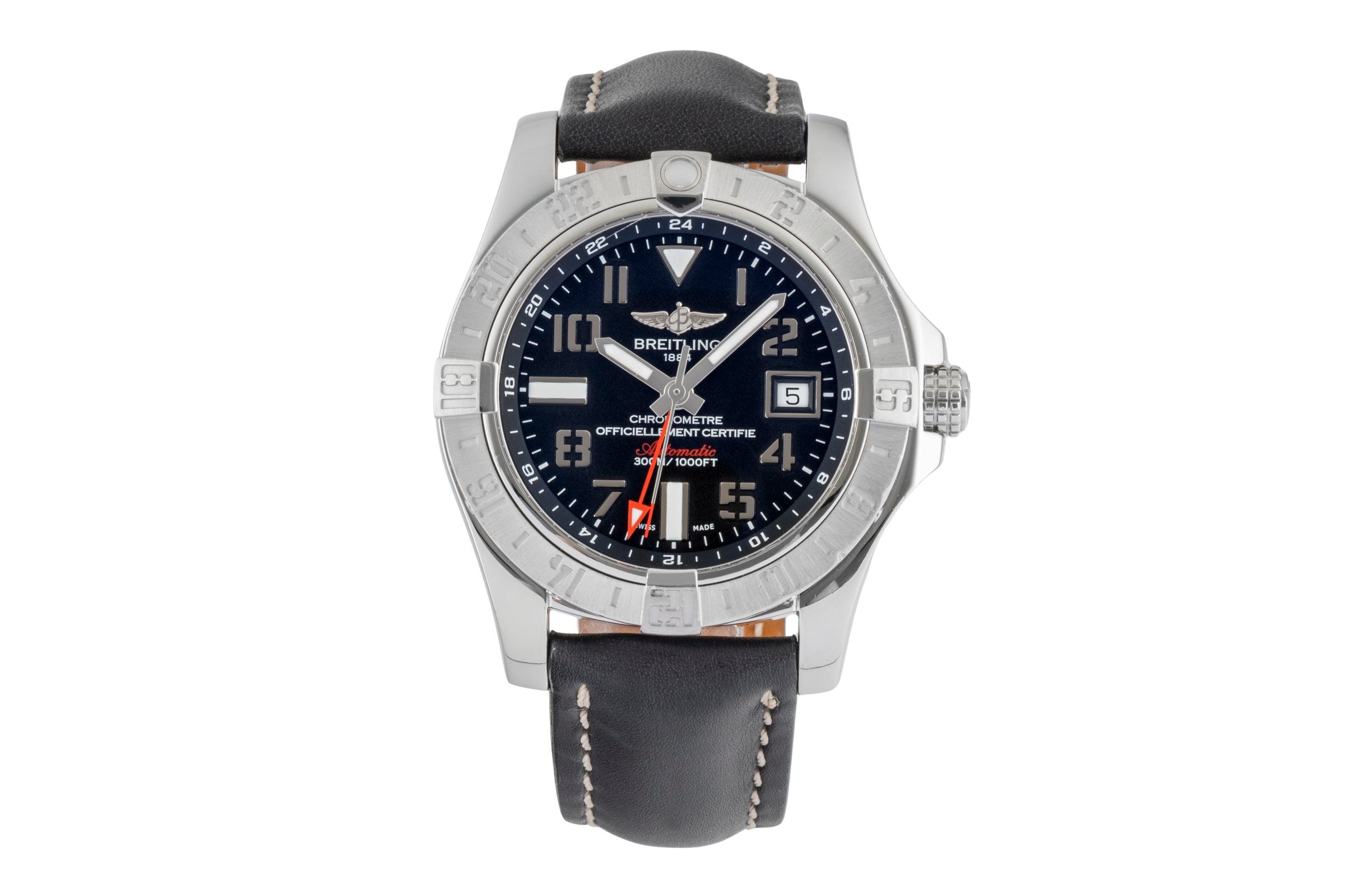 Breitling Avenger II GMT acier automatique montre pour hommes A3239011/BC34	  [2506396]