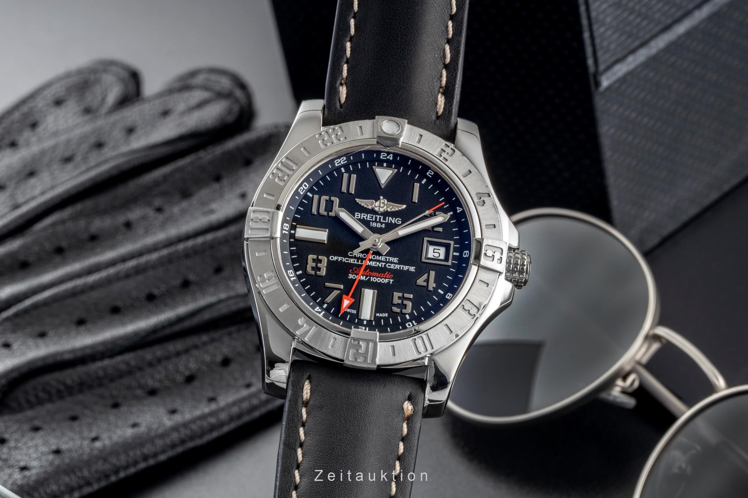 Breitling Avenger II GMT acciaio automatismo orologio da uomo A3239011/BC34	  [2506396]