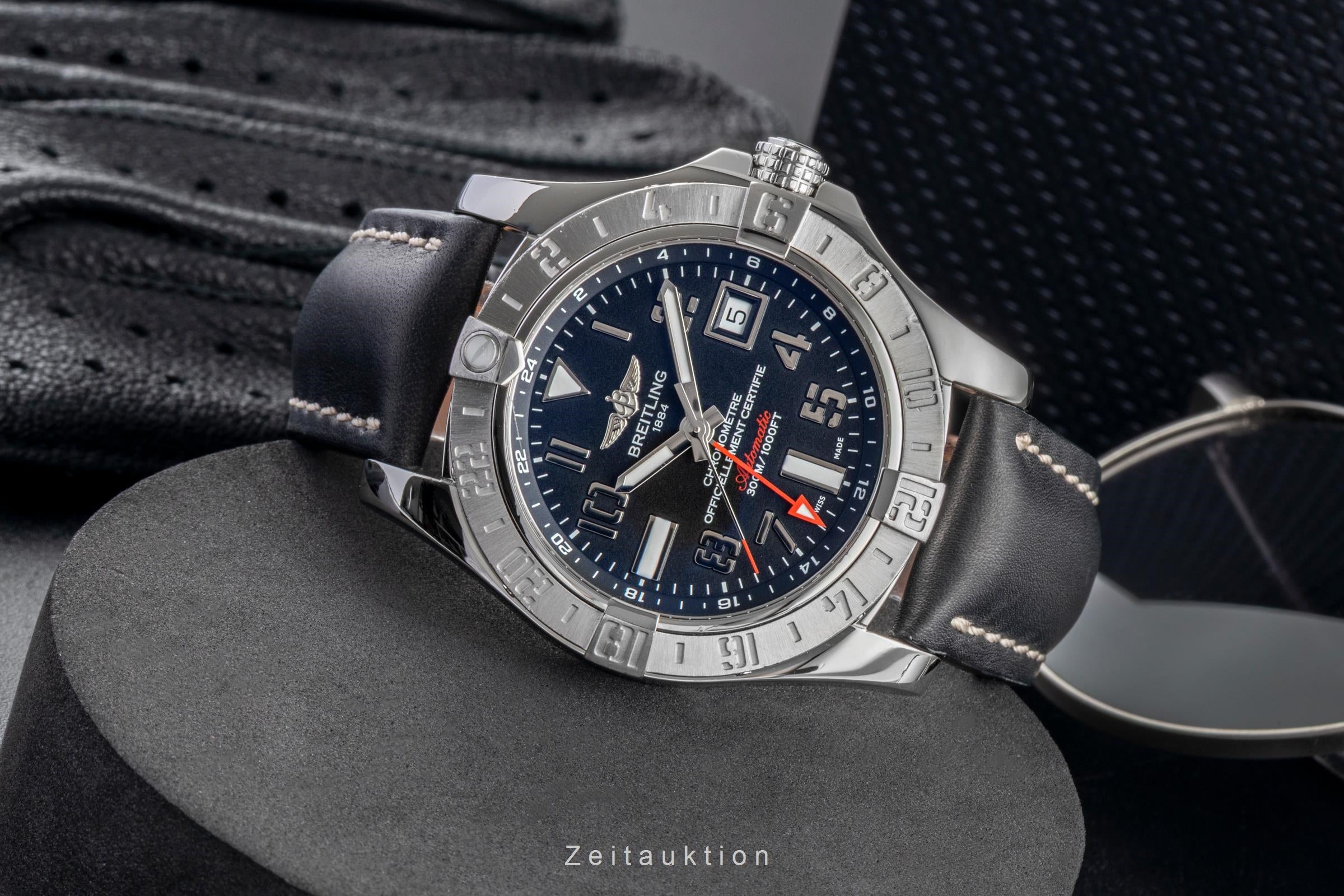 Breitling Avenger II GMT acciaio automatismo orologio da uomo A3239011/BC34	  [2506396]