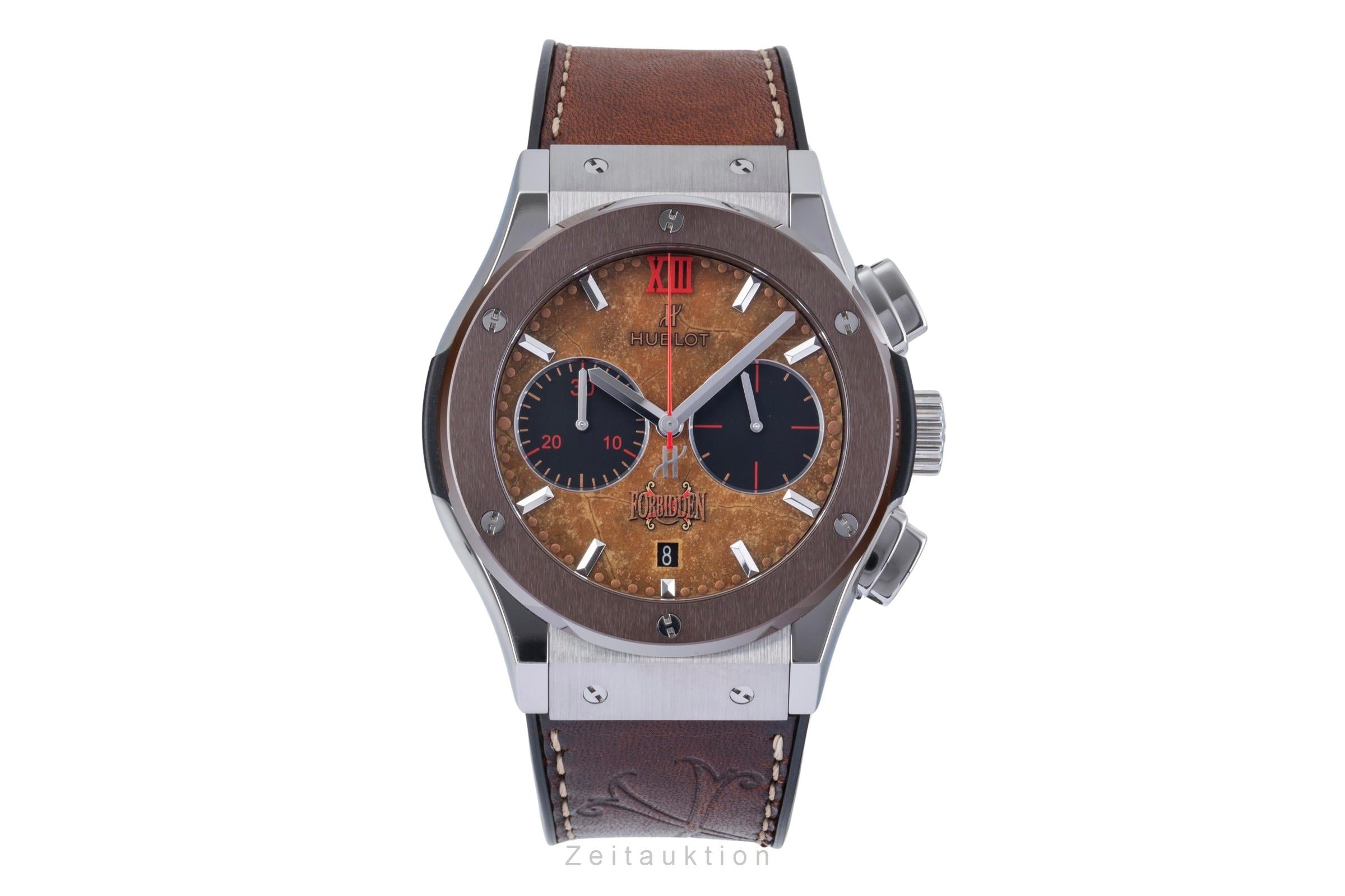 Hublot Classic Fusion chronographe céramique / titane automatique montre pour hommes 521.NC.0589.VR.OPX14 Limited  [2506399]