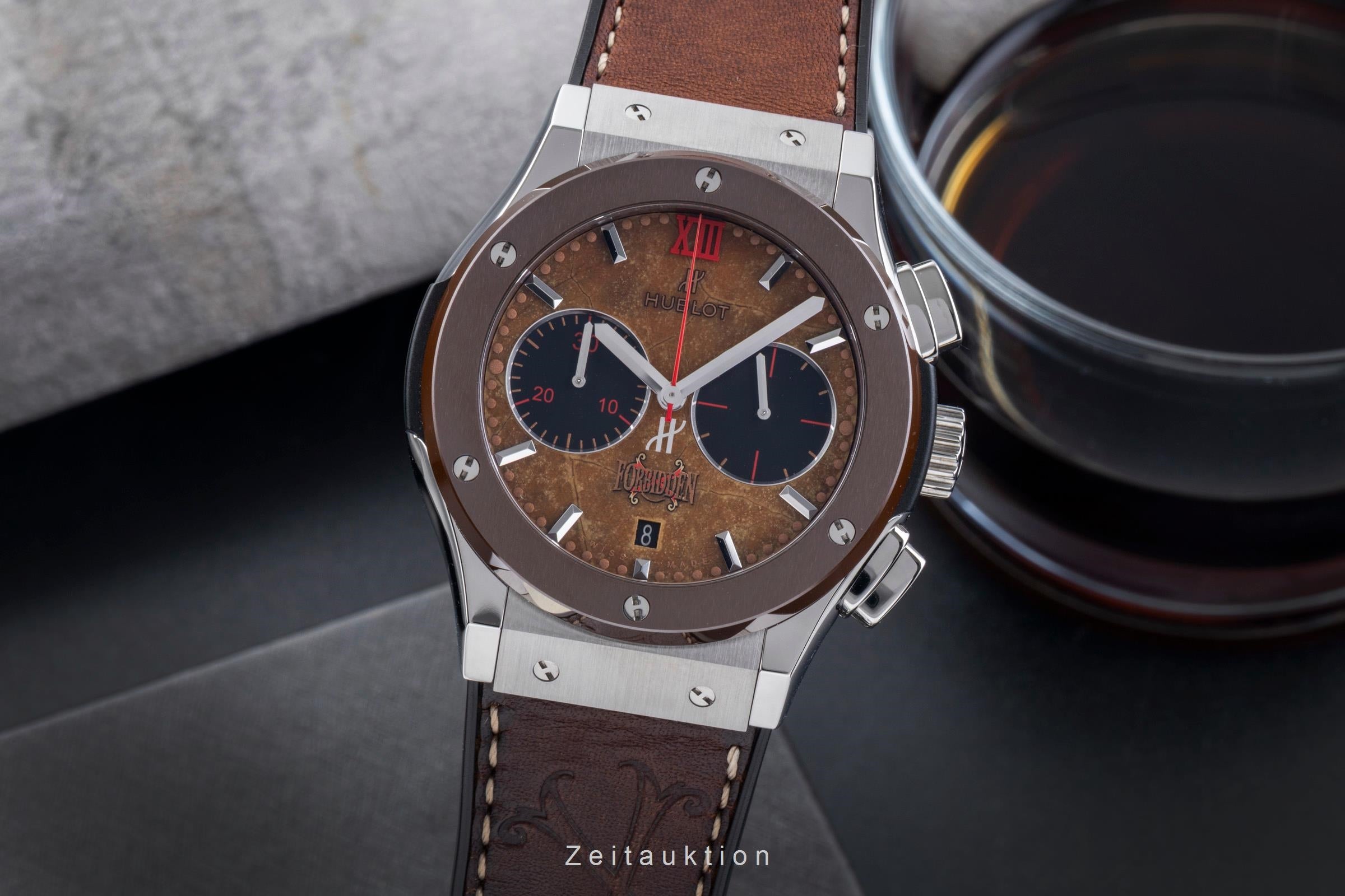 Hublot Classic Fusion chronograph ceramic / titanium automatic men's watch 521.NC.0589.VR.OPX14 Limited  [2506399]