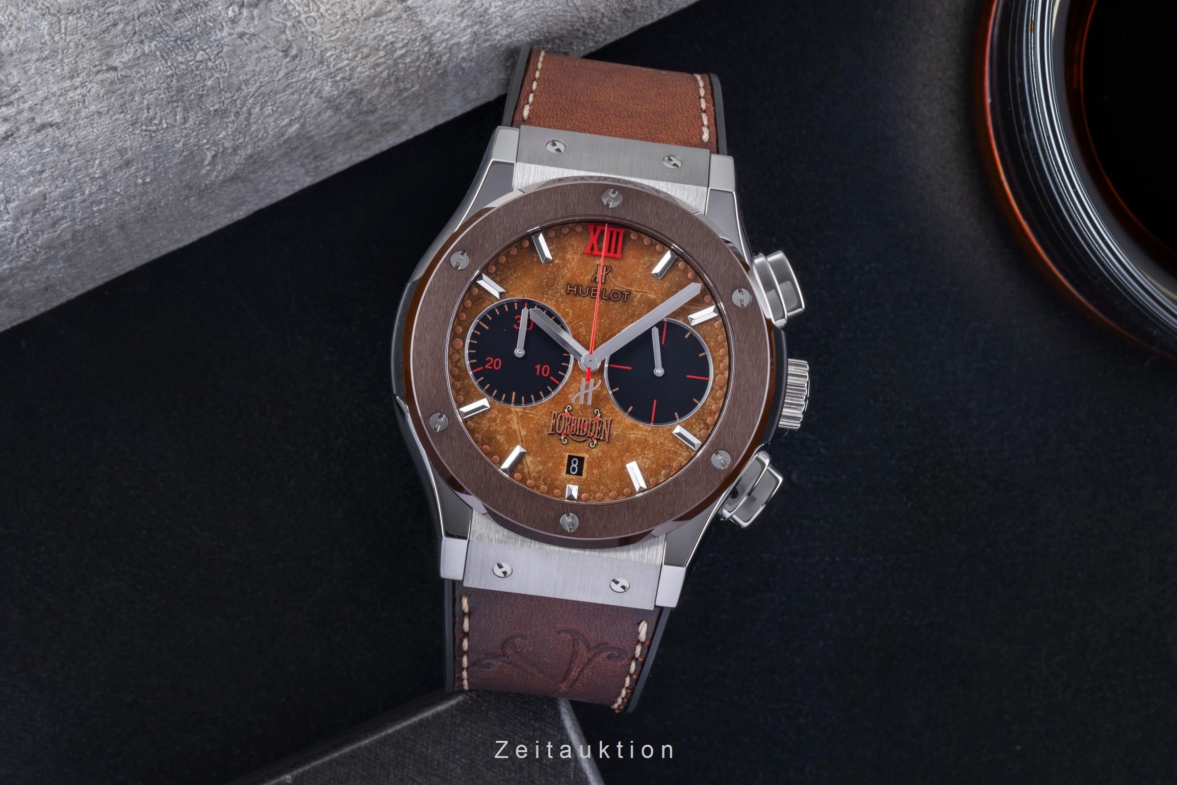 Hublot Classic Fusion chronographe céramique / titane automatique montre pour hommes 521.NC.0589.VR.OPX14 Limited  [2506399]