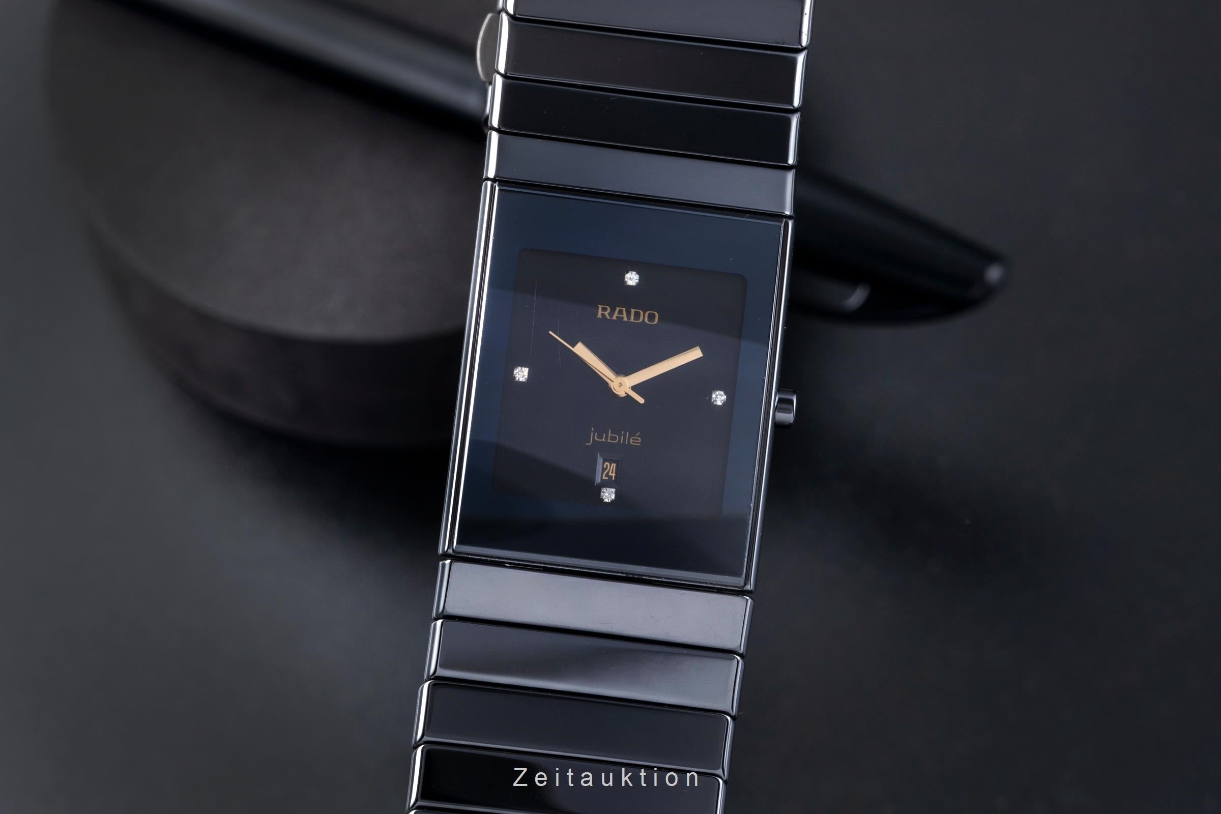 Rado Diastar Ceramica ceramic / titanium quartz Ref. 01.152.0347.3