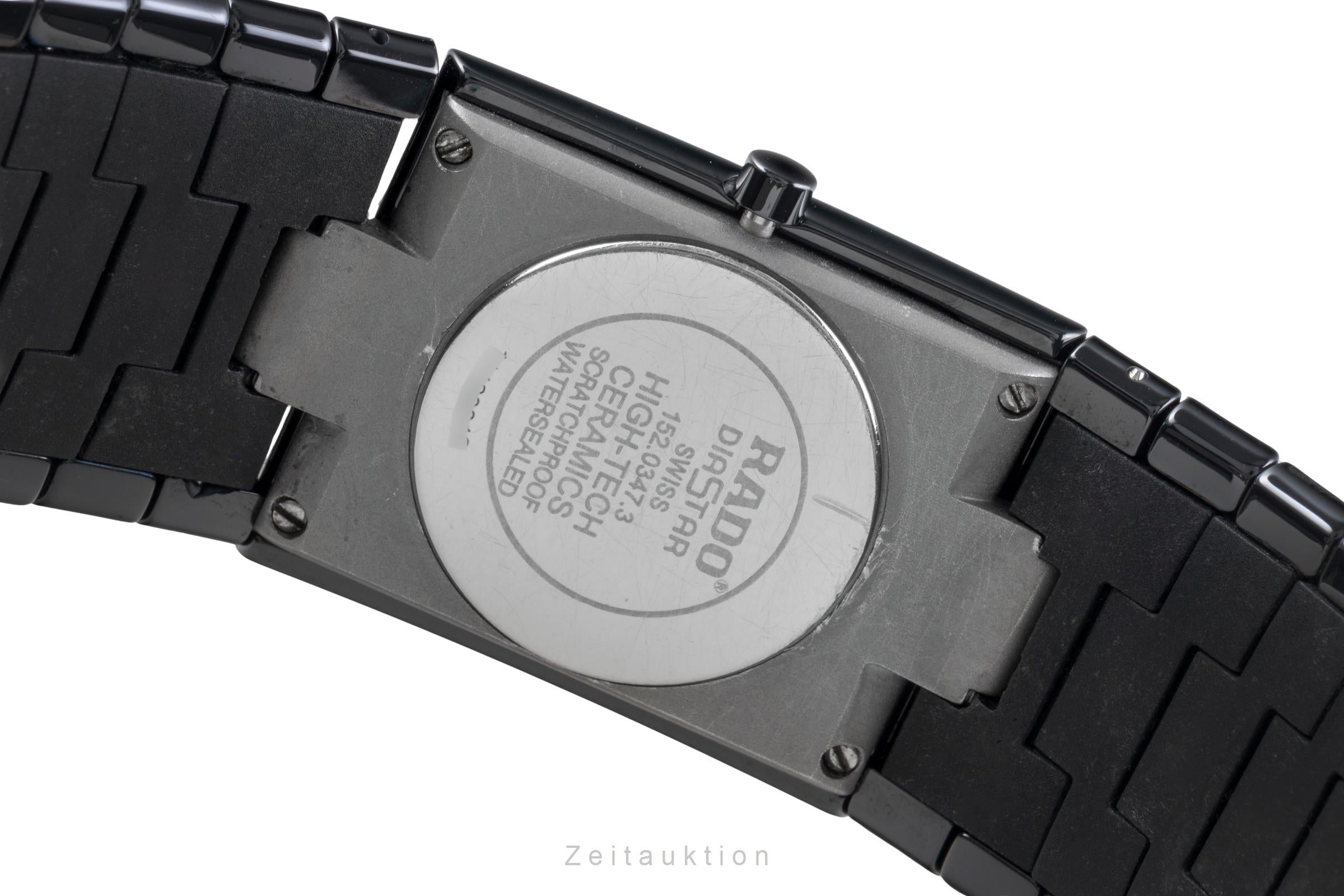 Rado Diastar Ceramica ceramic / titanium quartz Ref. 01.152.0347.3