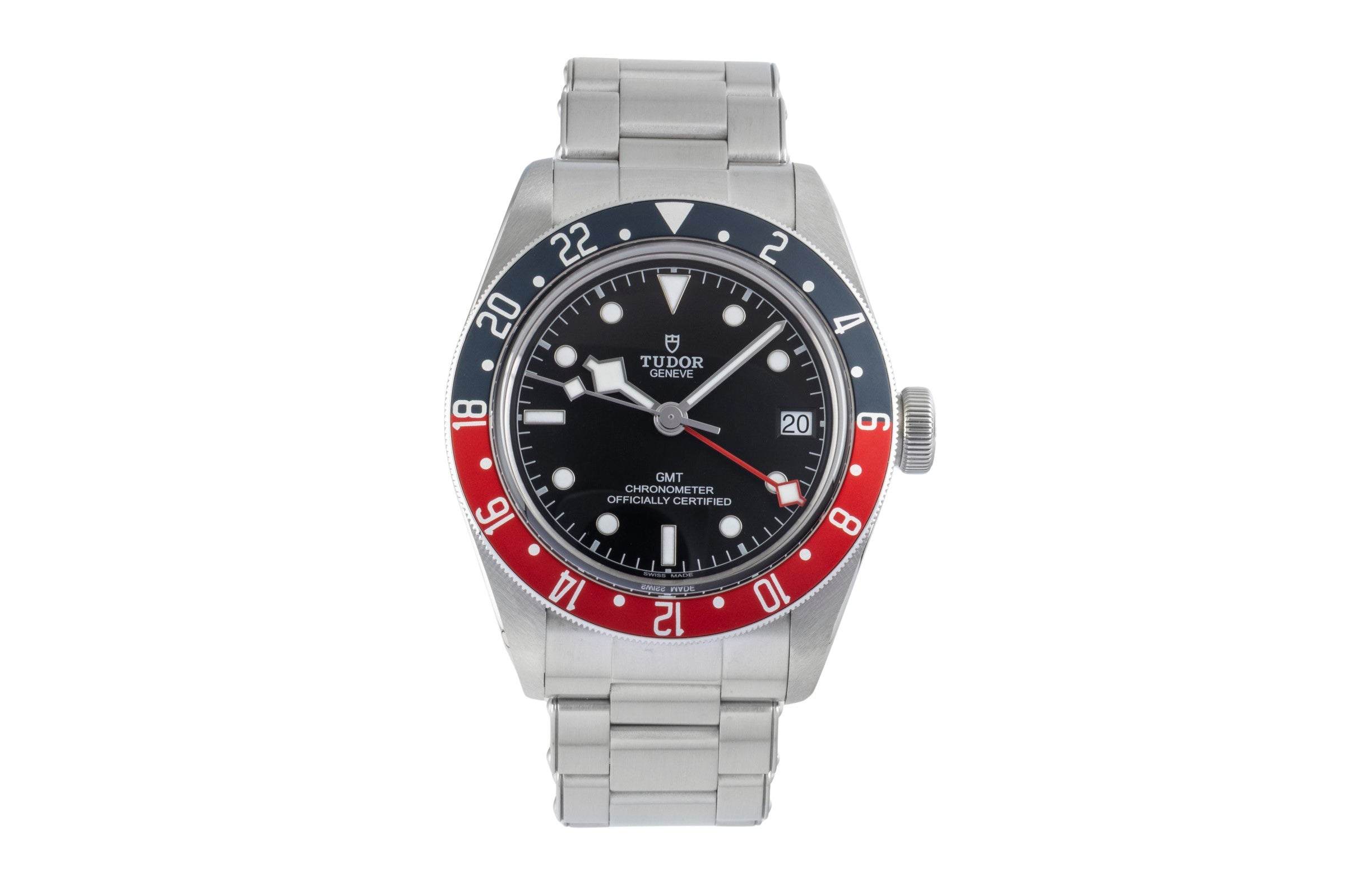 Tudor Black Bay GMT Edelstahl Automatik Herrenuhr Ref. 79830RB-0001 B&P  [2506404]