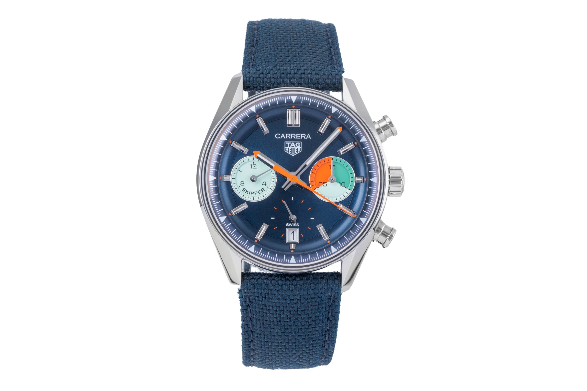 Tag Heuer Carrera chronograph steel automatic men's watch CBS2213.FN6002 LP: 7150EUR  [2506409]