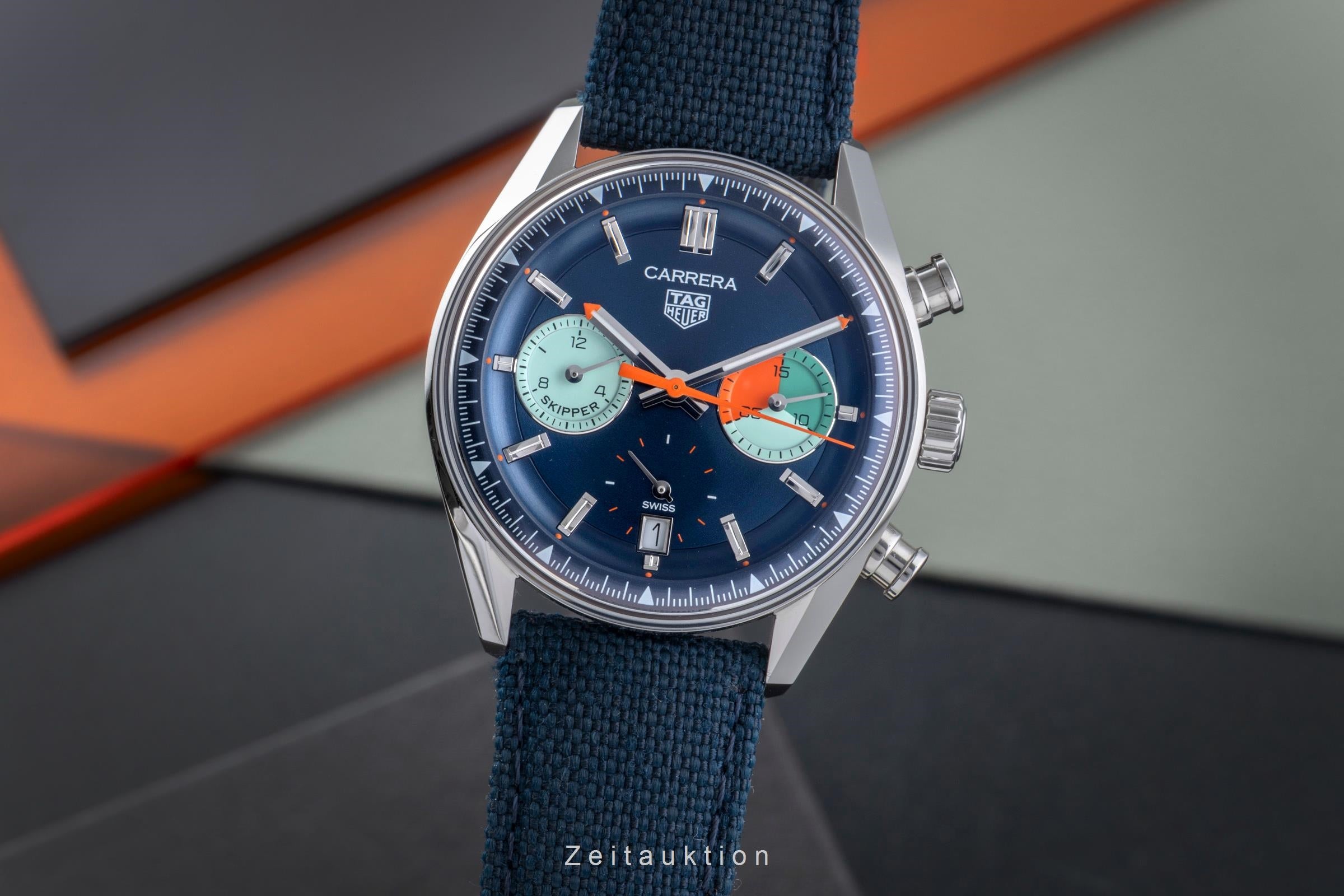 Tag Heuer Carrera chronograph steel automatic men's watch CBS2213.FN6002 LP: 7150EUR  [2506409]