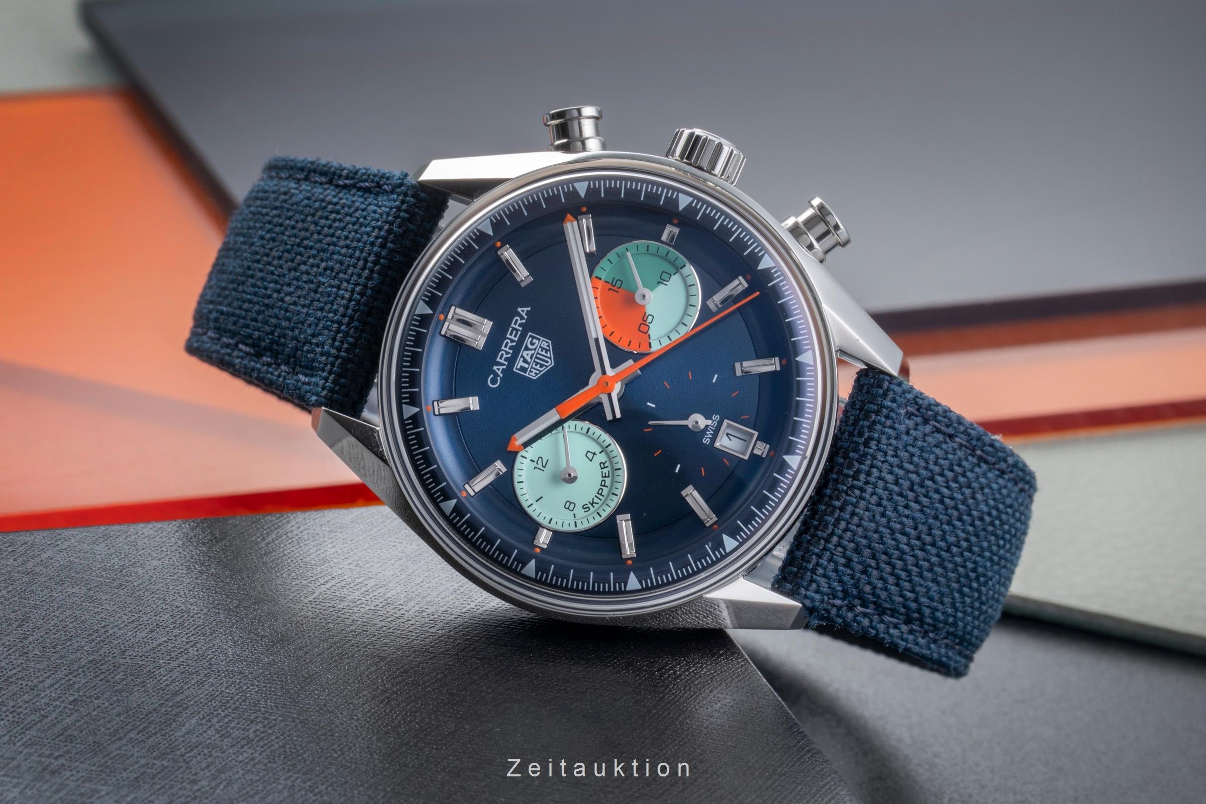 Tag Heuer Carrera cronografo acciaio automatismo orologio da uomo CBS2213.FN6002 LP: 7150EUR  [2506409]