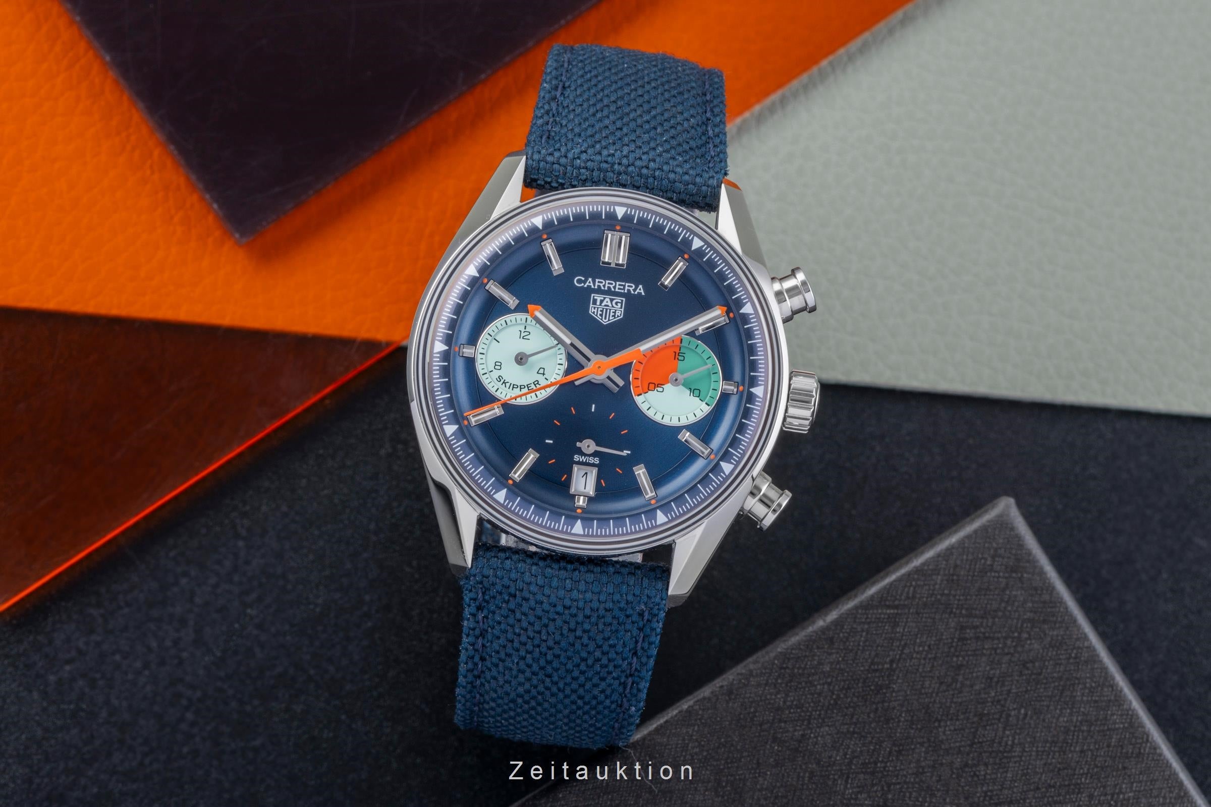 Tag Heuer Carrera cronografo acciaio automatismo orologio da uomo CBS2213.FN6002 LP: 7150EUR  [2506409]