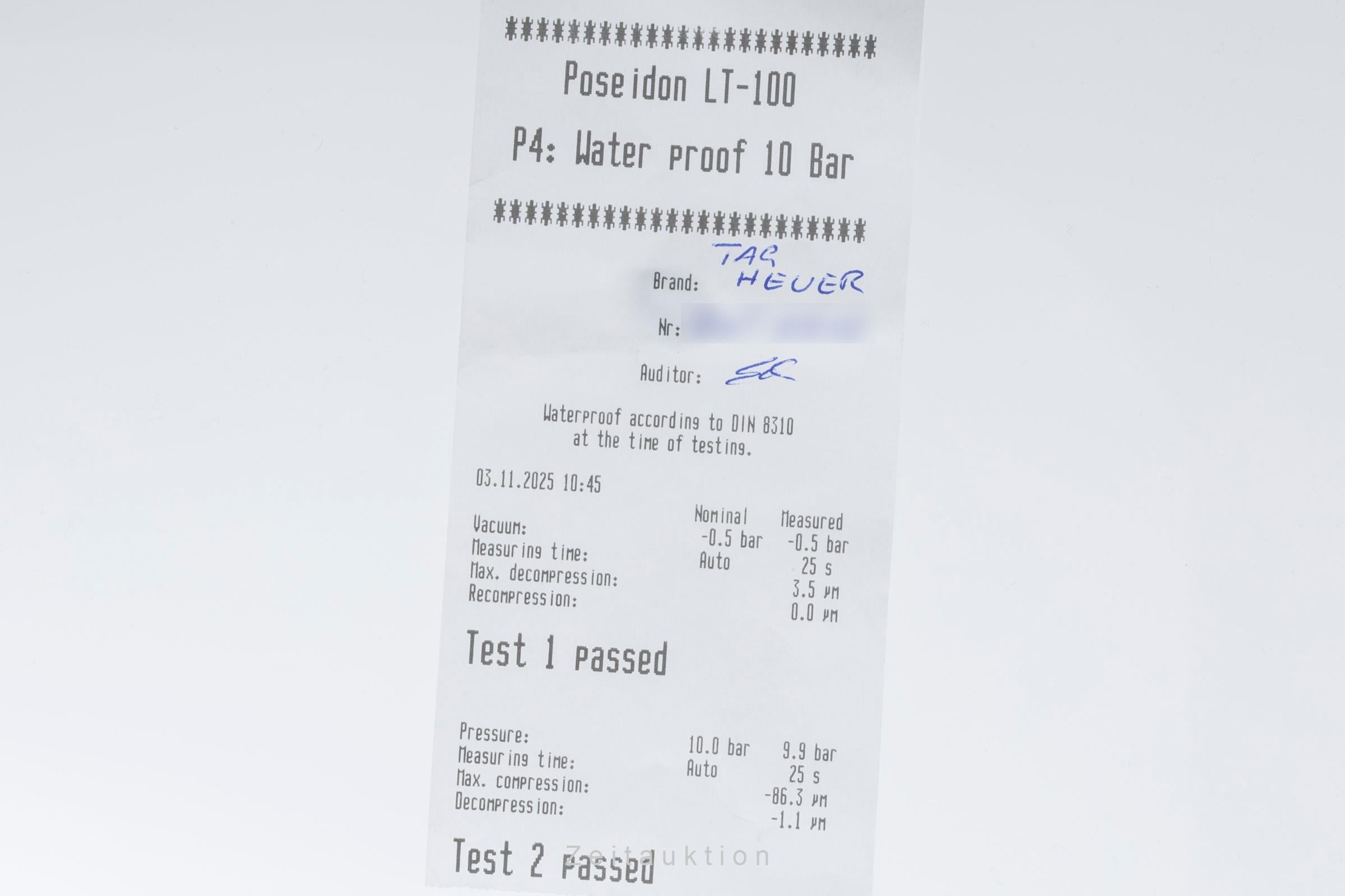 Tag Heuer Carrera cronografo acciaio automatismo orologio da uomo CBS2213.FN6002 LP: 7150EUR  [2506409]