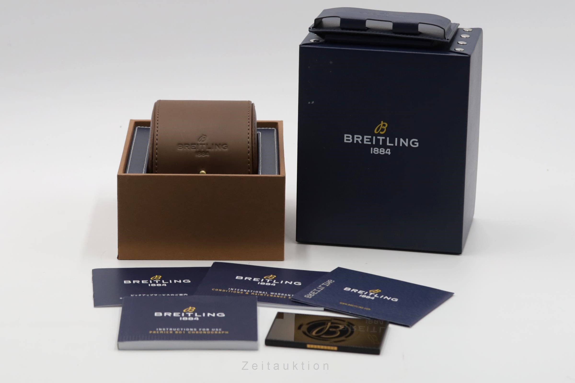 Breitling Premier cronógrafo acero automático reloj para caballeros AB0118221G1P2 LP: 8750EUR  [2506410]