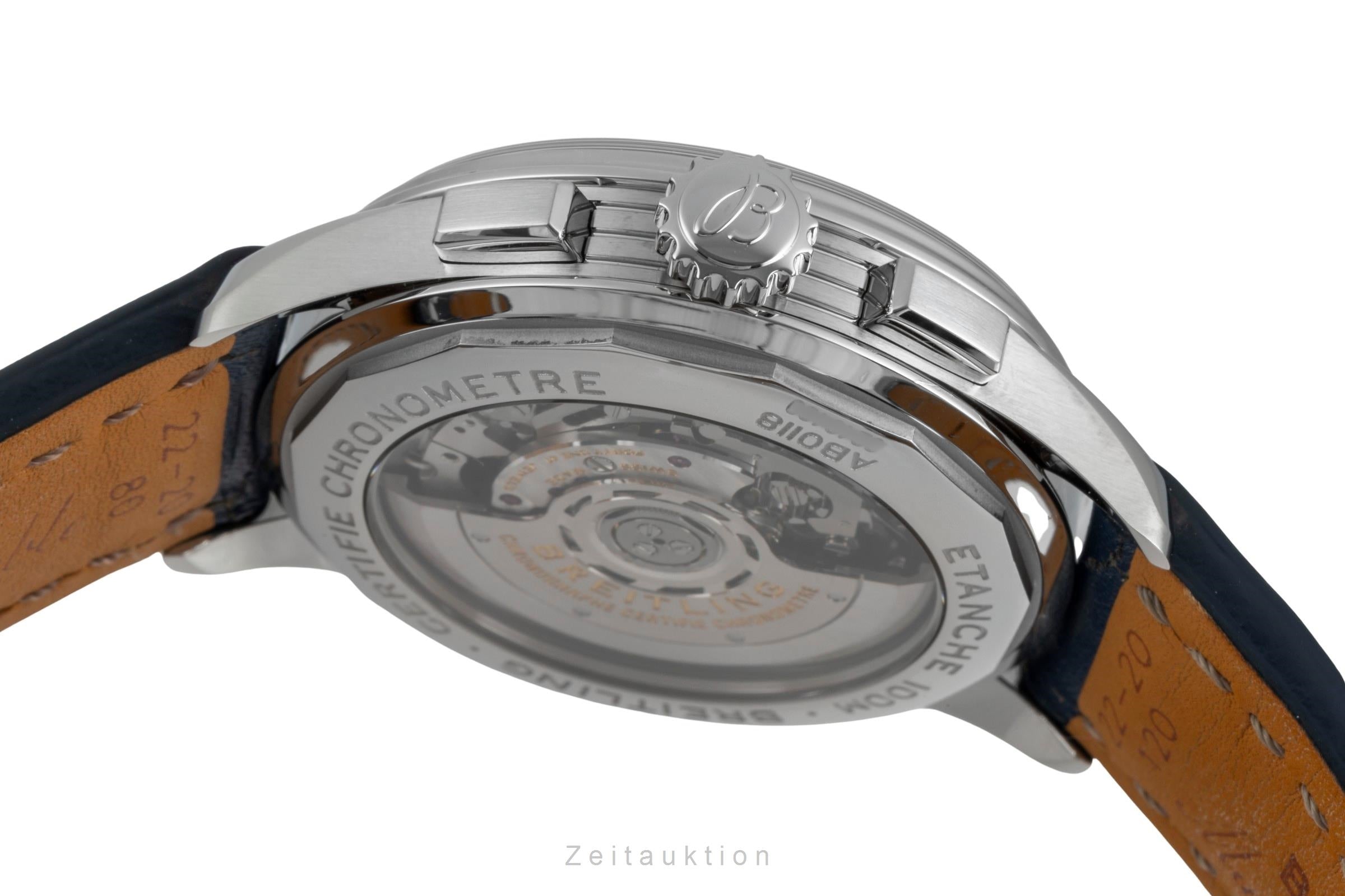 Breitling Premier cronógrafo acero automático reloj para caballeros AB0118221G1P2 LP: 8750EUR  [2506410]