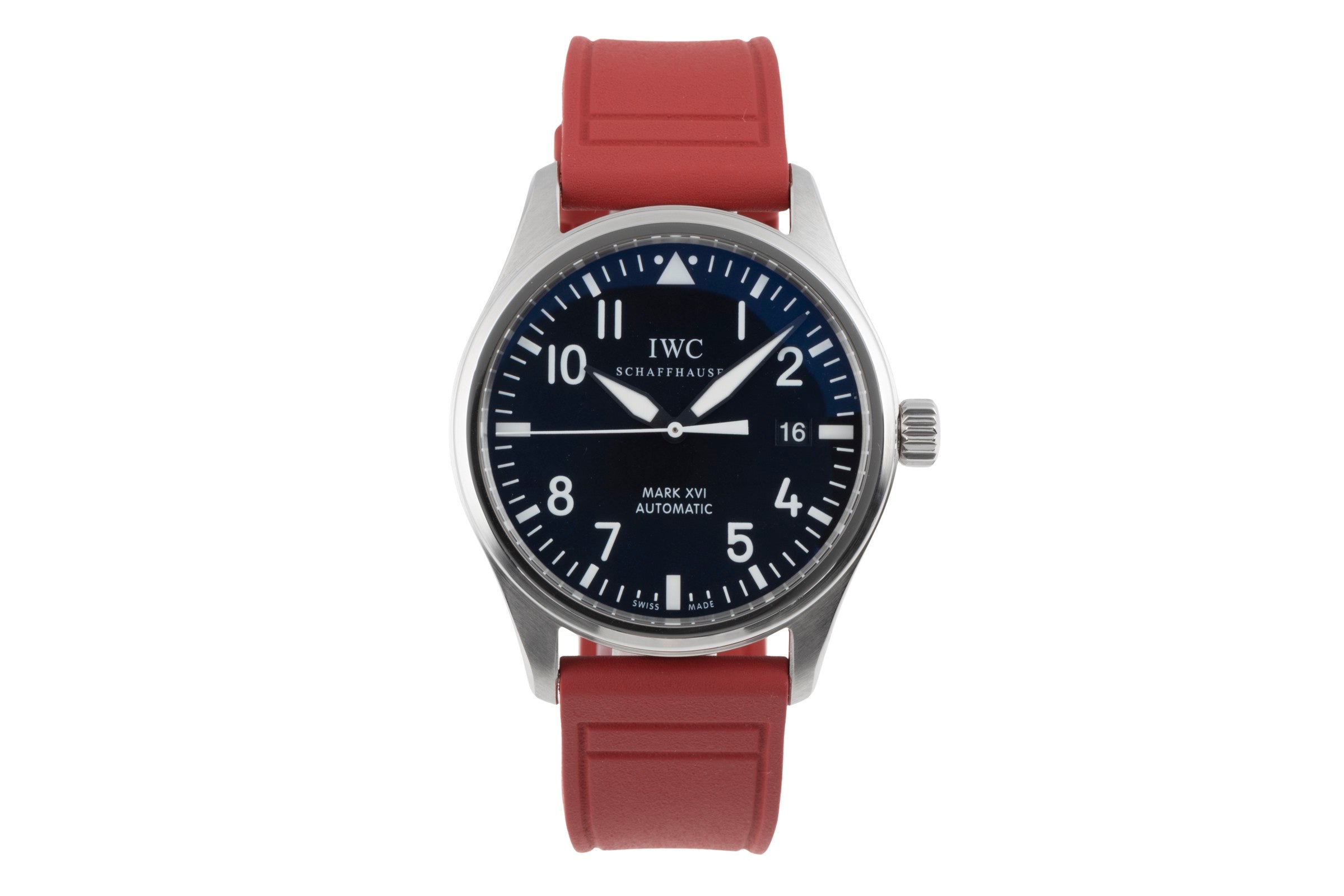 IWC Mark XVI acciaio automatismo orologio da uomo IW325501 LP: 5700EUR  [2506412]