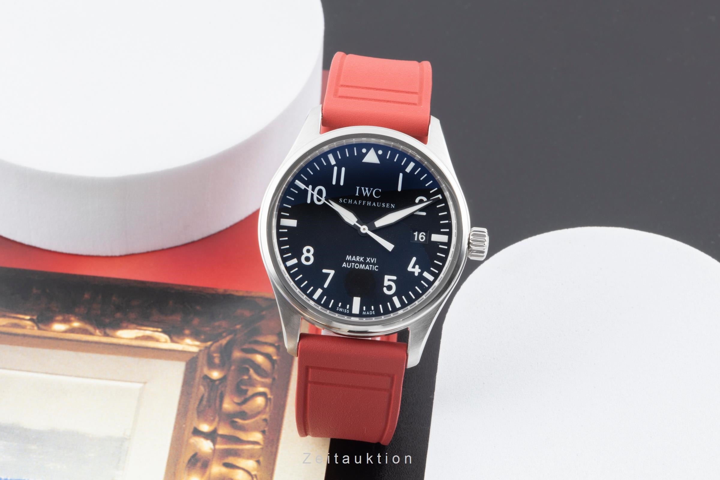 IWC Mark XVI acciaio automatismo orologio da uomo IW325501 LP: 5700EUR  [2506412]