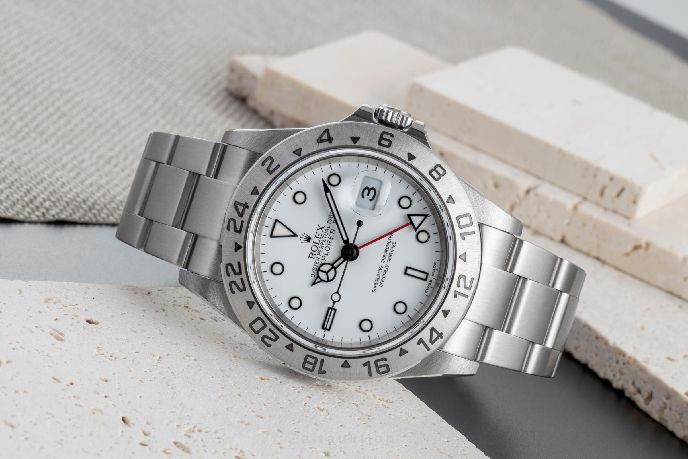 Rolex Explorer II steel automatic Kal. 3185 Ref. 16570 | 2506413
