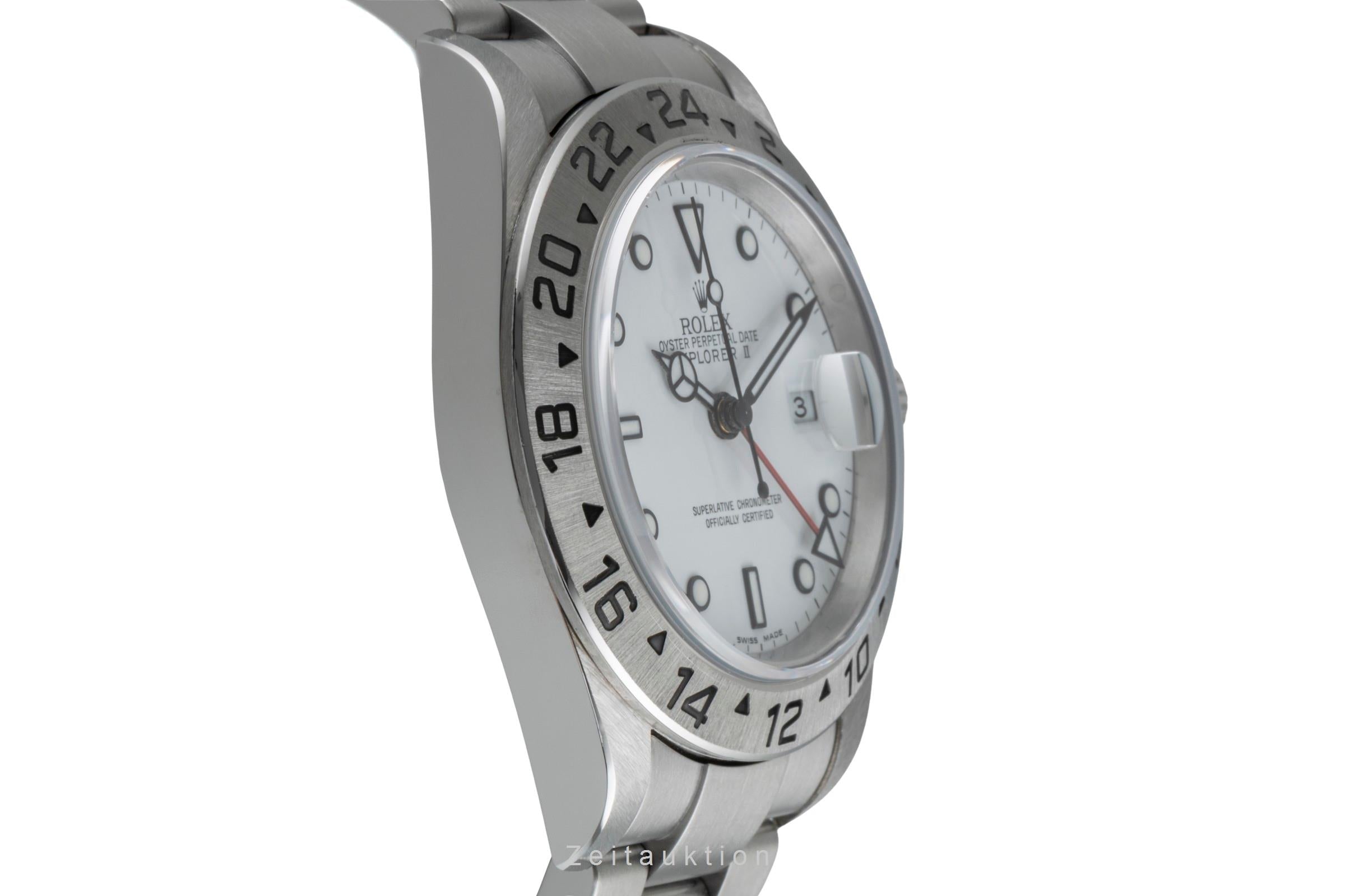 Rolex Explorer II acciaio automatismo orologio da uomo 16570  [2506413]
