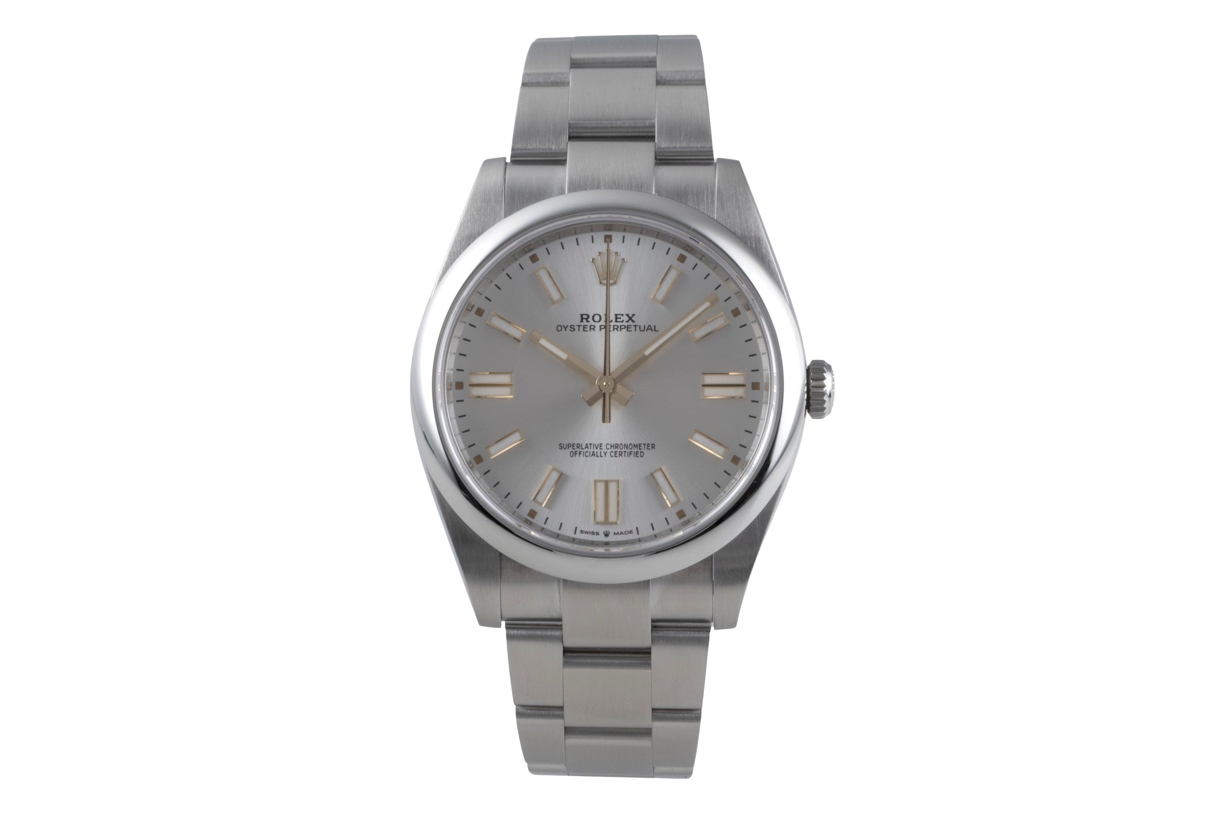 Rolex Oyster Perpetual acciaio automatismo orologio da uomo 124300  [2506414]