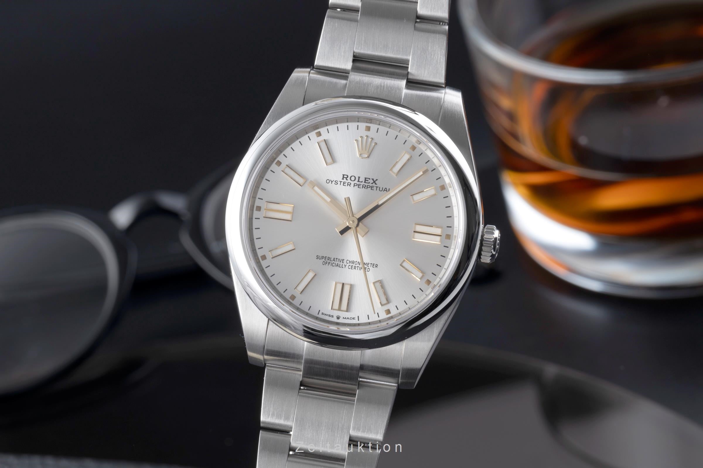 Rolex Oyster Perpetual acciaio automatismo orologio da uomo 124300  [2506414]