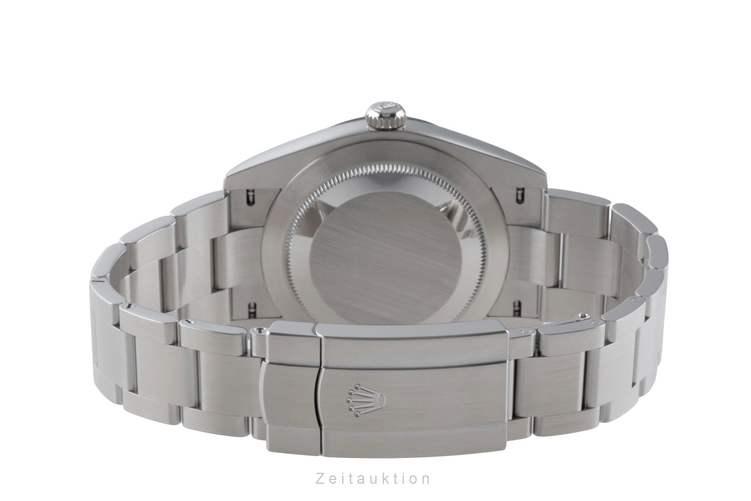 Rolex Oyster Perpetual Silver Dial Stahl Automatik Ref. 124300 Papiere 2022 [2506414]