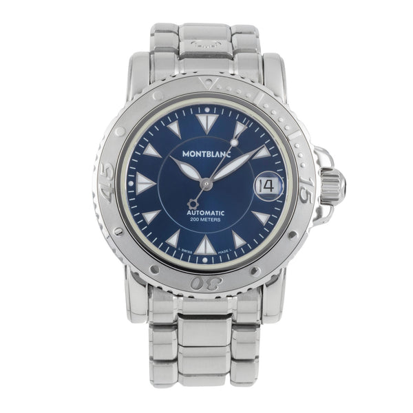 Montblanc Meisterstück acciaio automatismo orologio da uomo 7035  [2506415]