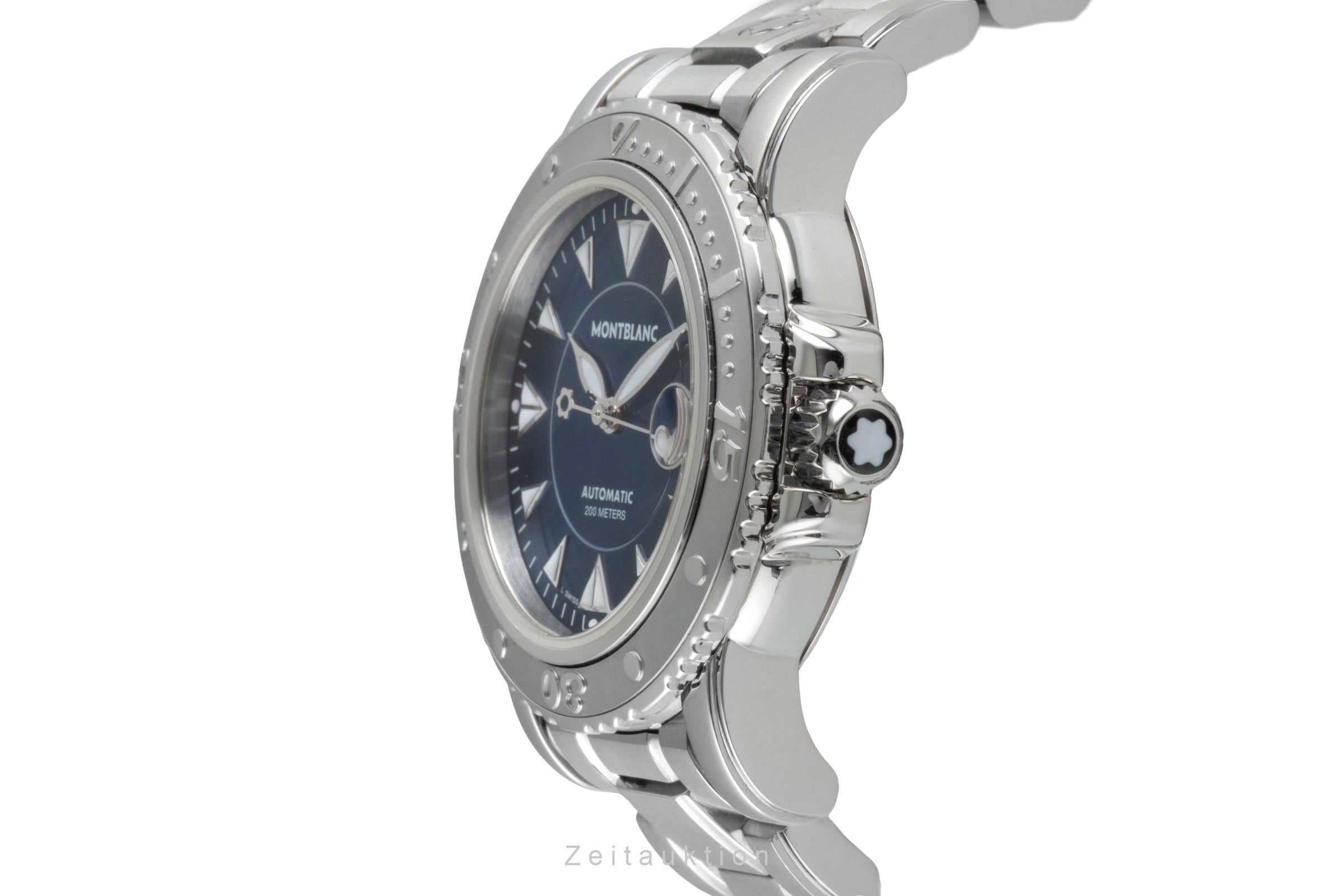 Montblanc Meisterstück steel automatic Kal. MB 4810.401 Ref. 7035