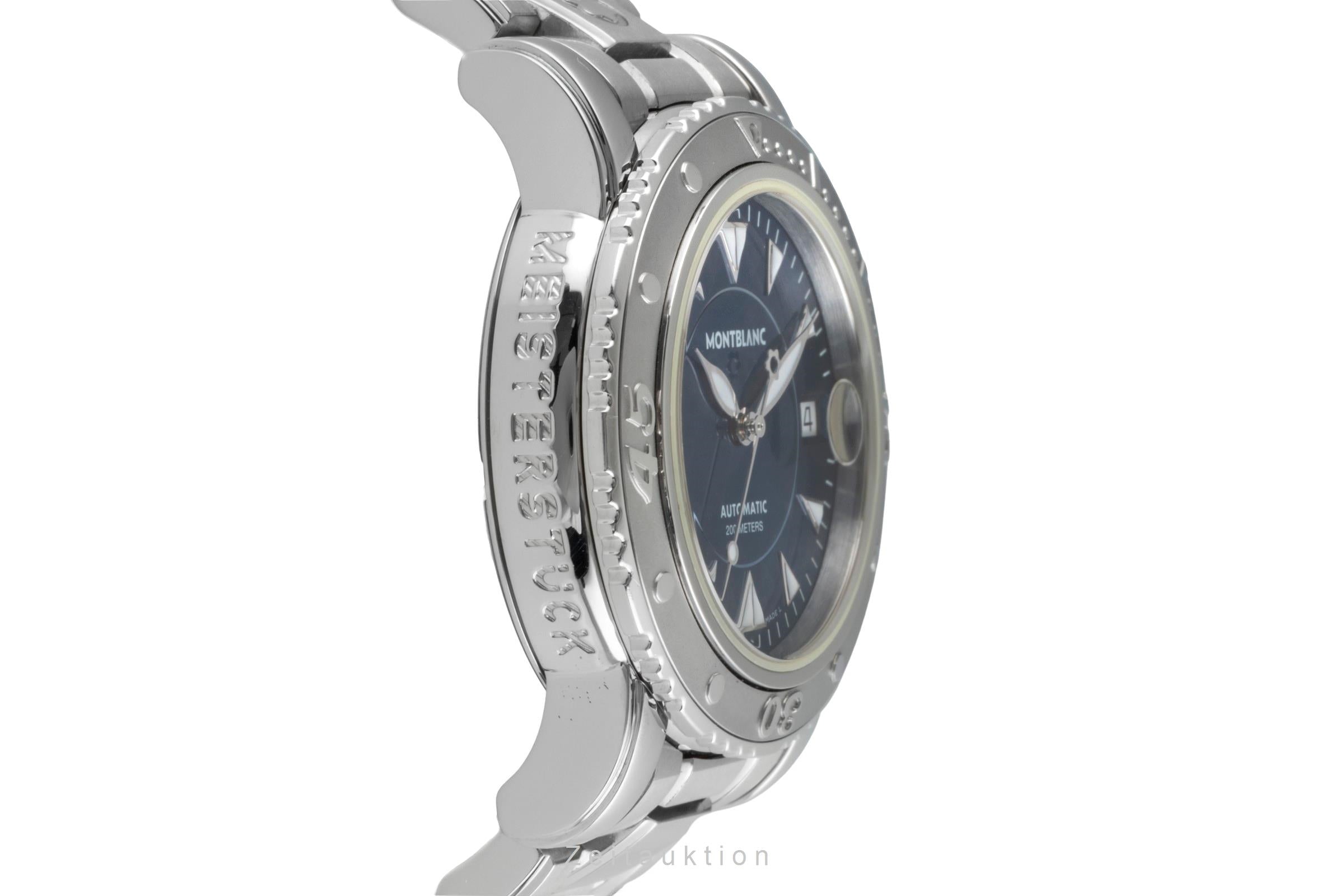 Montblanc Meisterstück acciaio automatismo orologio da uomo 7035  [2506415]