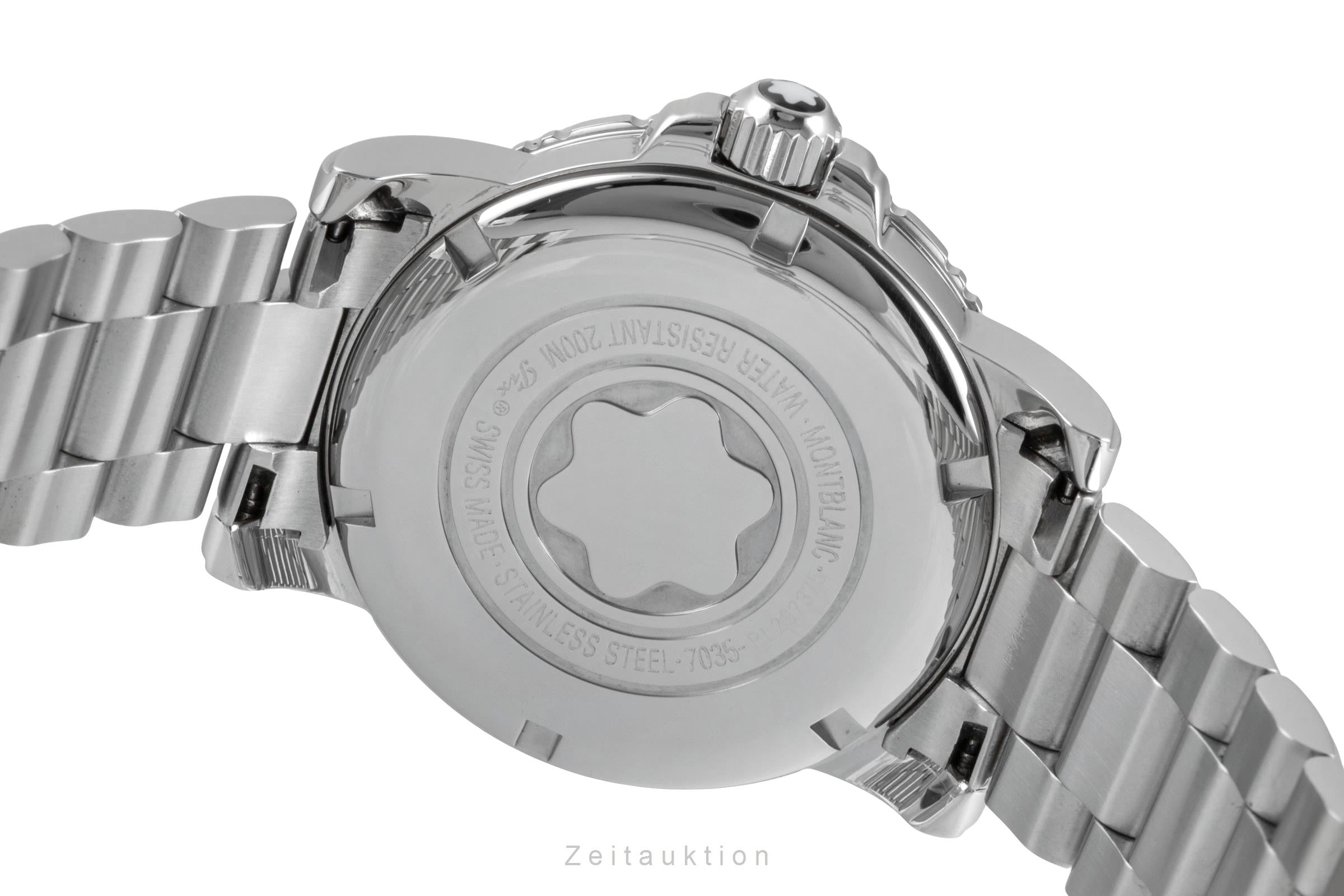 Montblanc Meisterstück acciaio automatismo orologio da uomo 7035  [2506415]