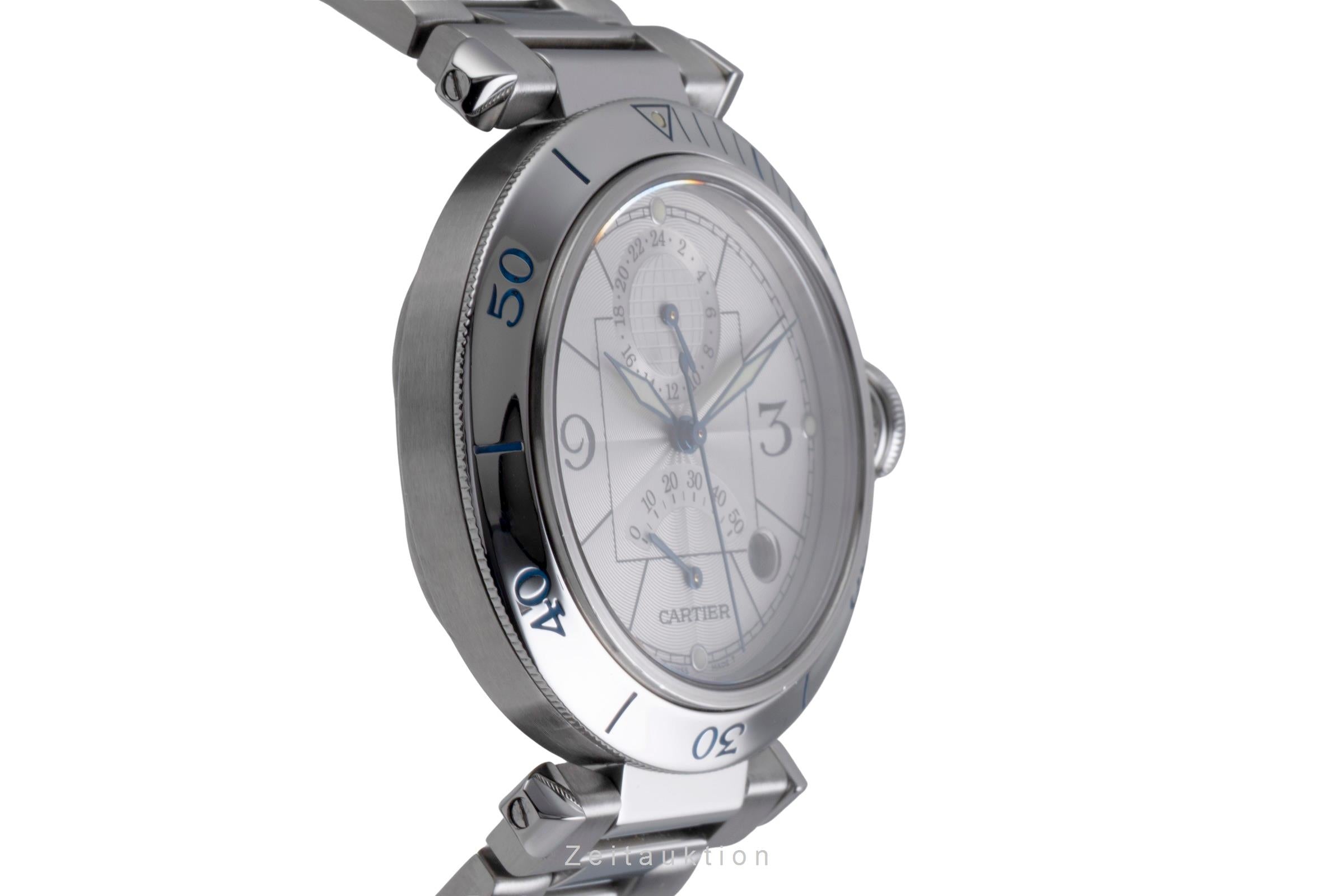 Cartier Pasha acier automatique montre pour hommes W31037H3  [2506421]