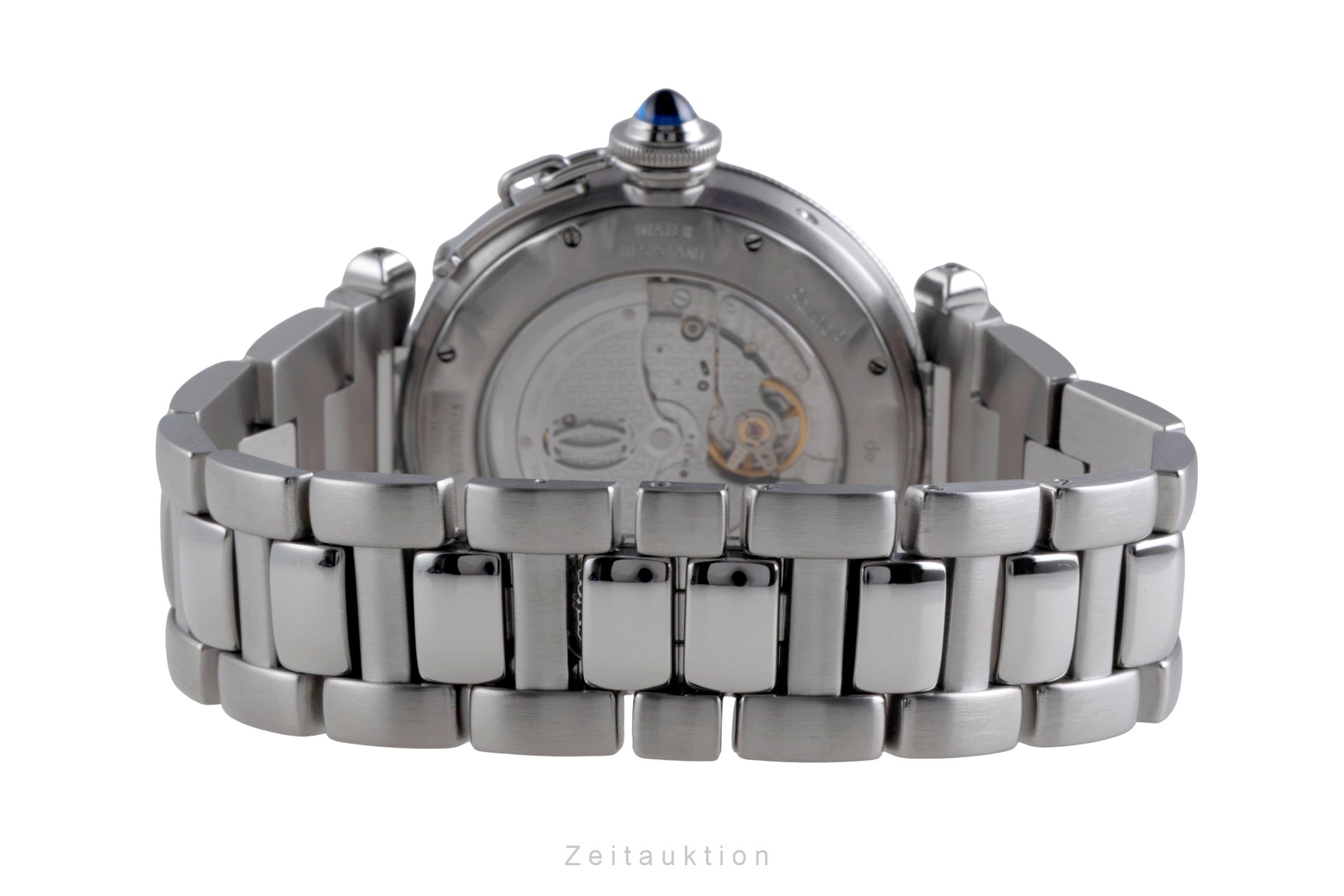 Cartier Pasha steel automatic Kal. 480 Ref. W31037H3 | 2506421