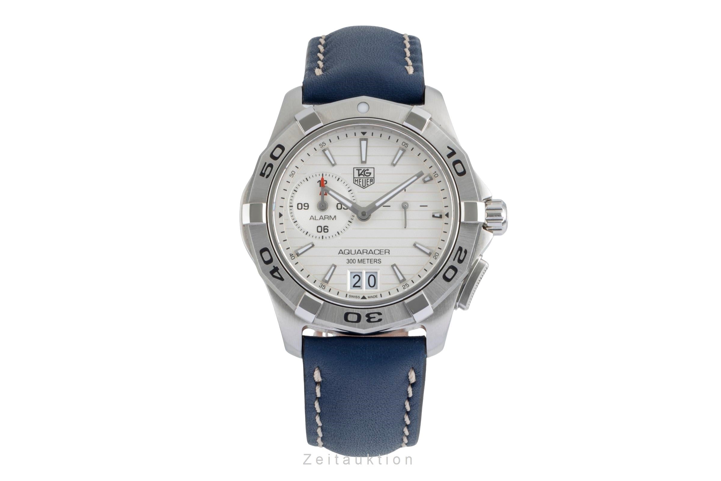 Tag Heuer Aquaracer Grande Date Alarm 300m Stahl Ref. WAP111Y Box [2506422]