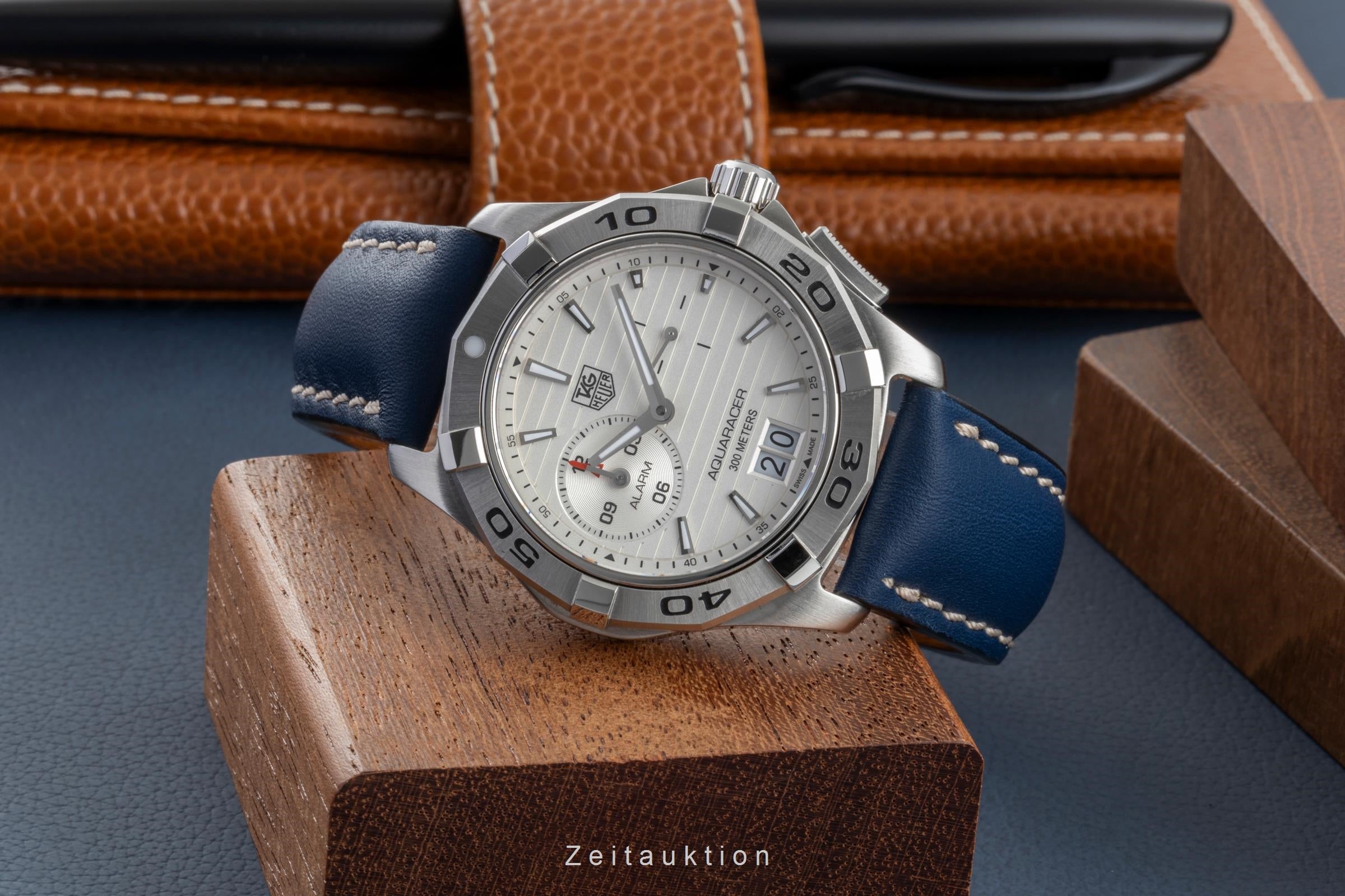 Tag Heuer Aquaracer Grande Date Alarm 300m Stahl Ref. WAP111Y Box [2506422]