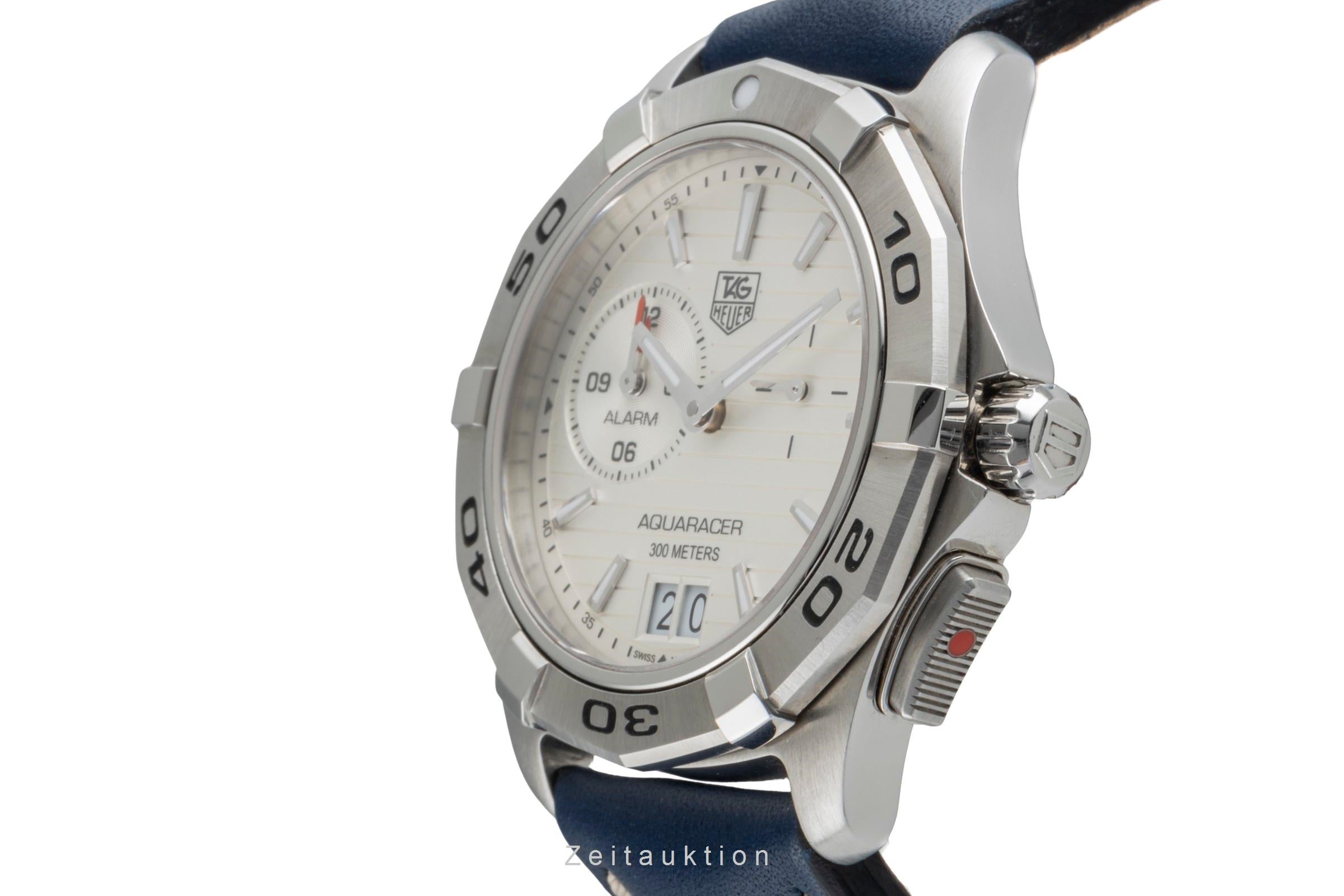Tag Heuer Aquaracer Grande Date Alarm 300m Stahl Ref. WAP111Y Box [2506422]