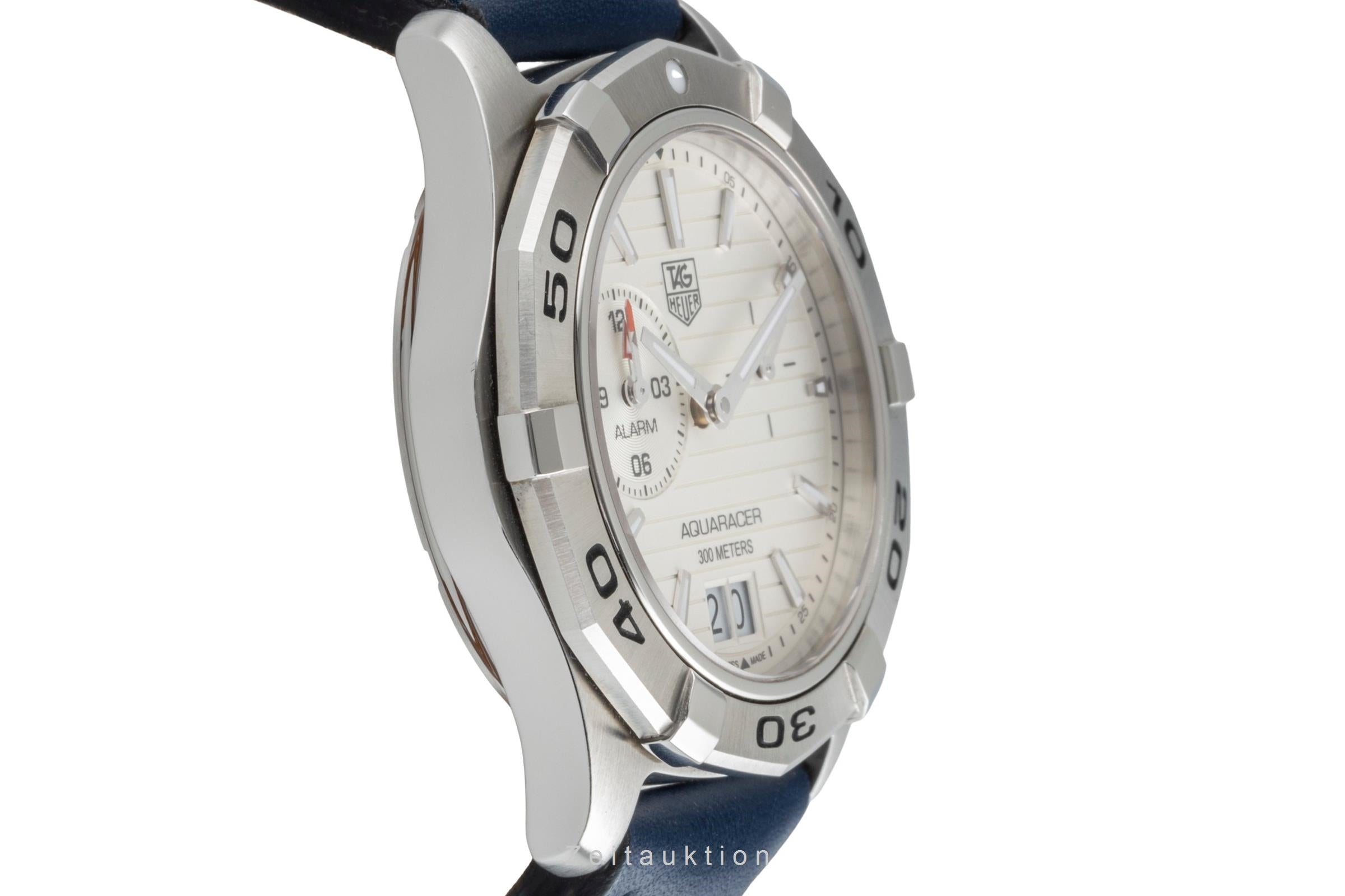 Tag Heuer Aquaracer Grande Date Alarm 300m Stahl Ref. WAP111Y Box [2506422]