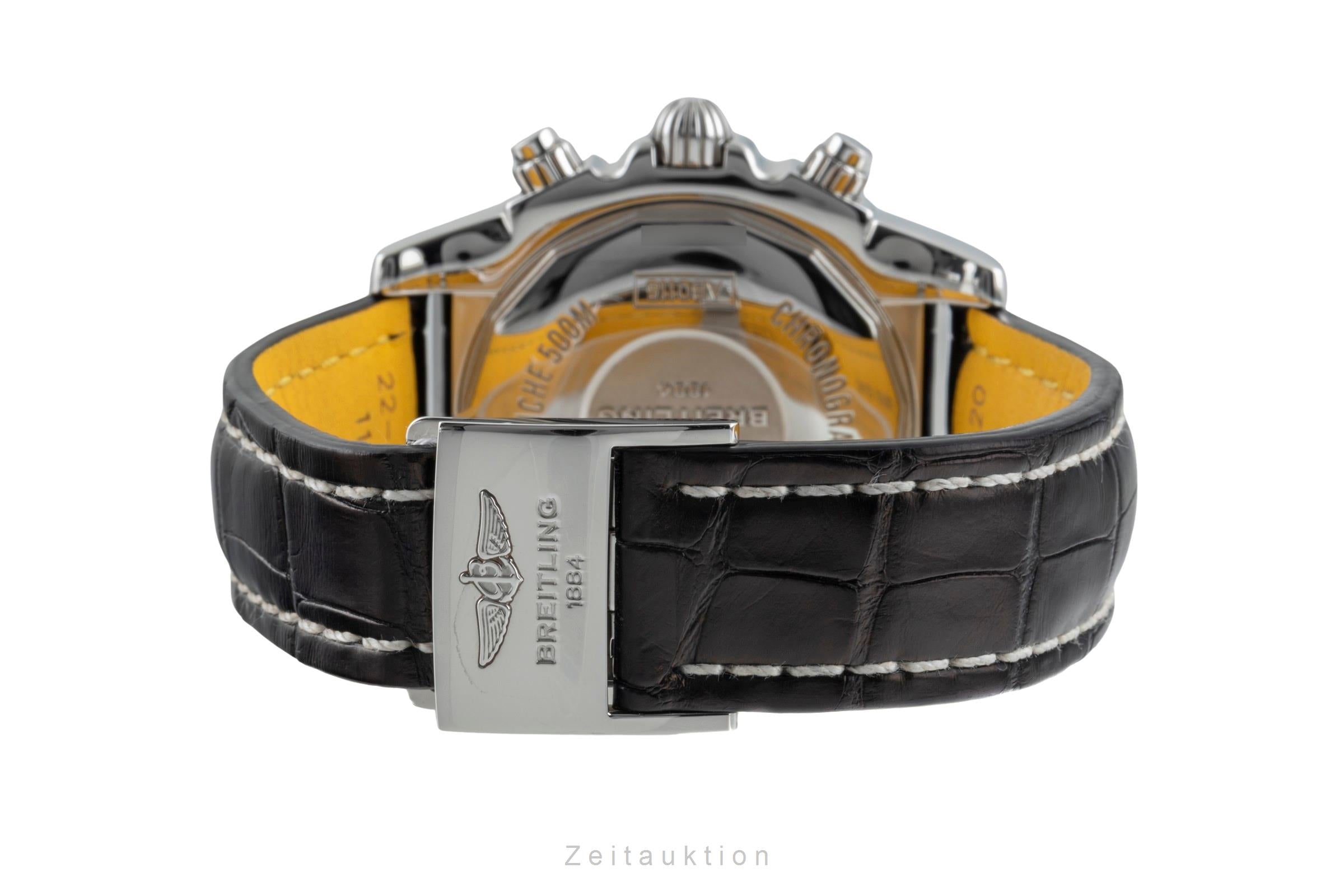 Breitling Chronomat 44 Chronograph Stahl Automatik Ref. AB011511/BF70 B&P 2017 [2506424]