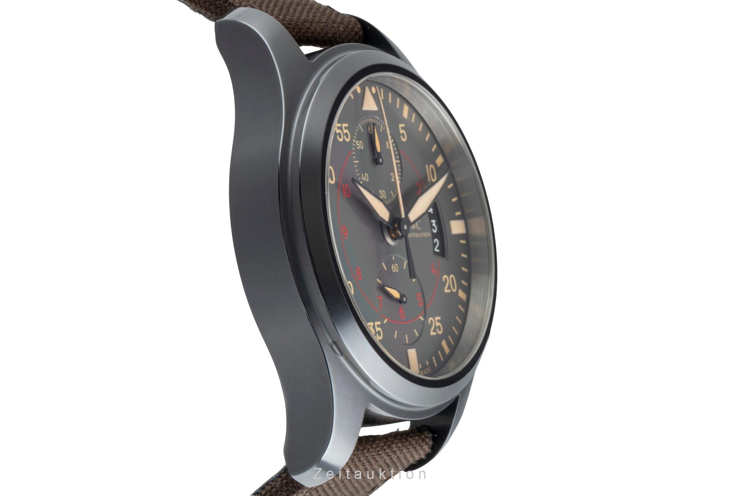 IWC Fliegerchronograph chronographe céramique / titane automatique montre pour hommes IW388002  [2506425]