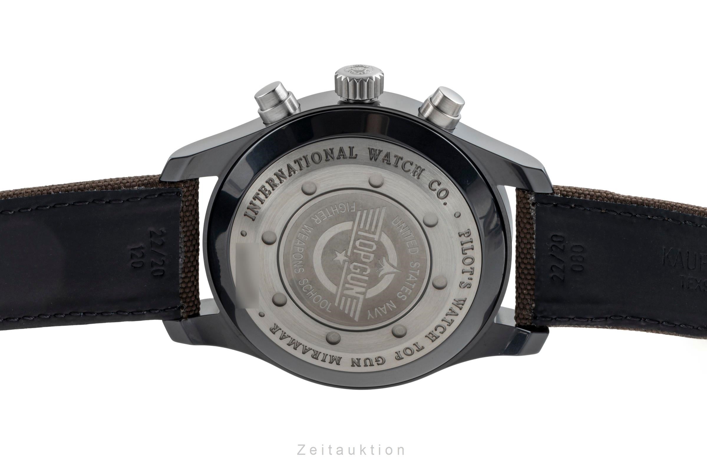 IWC Fliegerchronograph chronographe céramique / titane automatique montre pour hommes IW388002  [2506425]