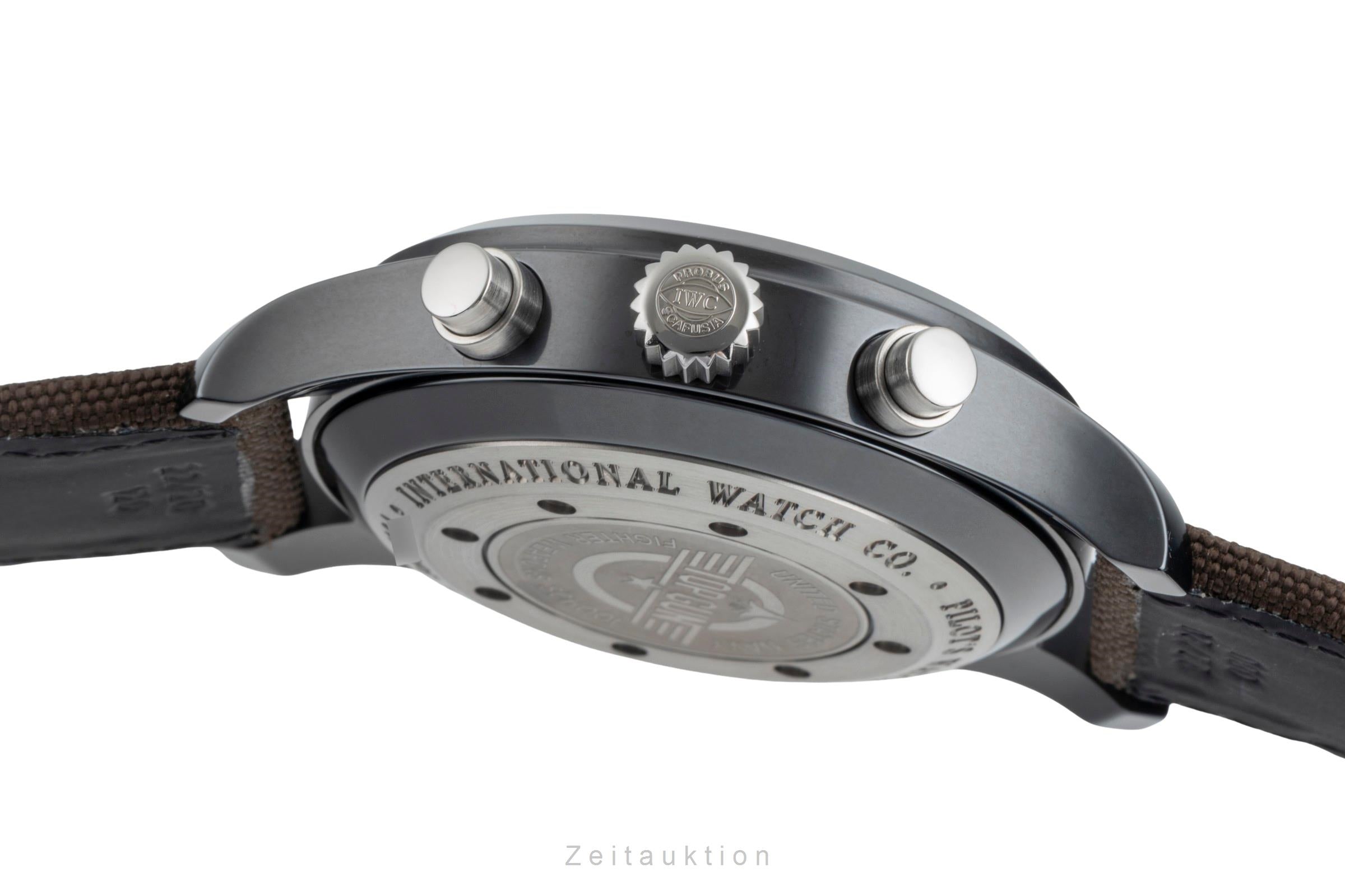 IWC Fliegerchronograph chronographe céramique / titane automatique montre pour hommes IW388002  [2506425]