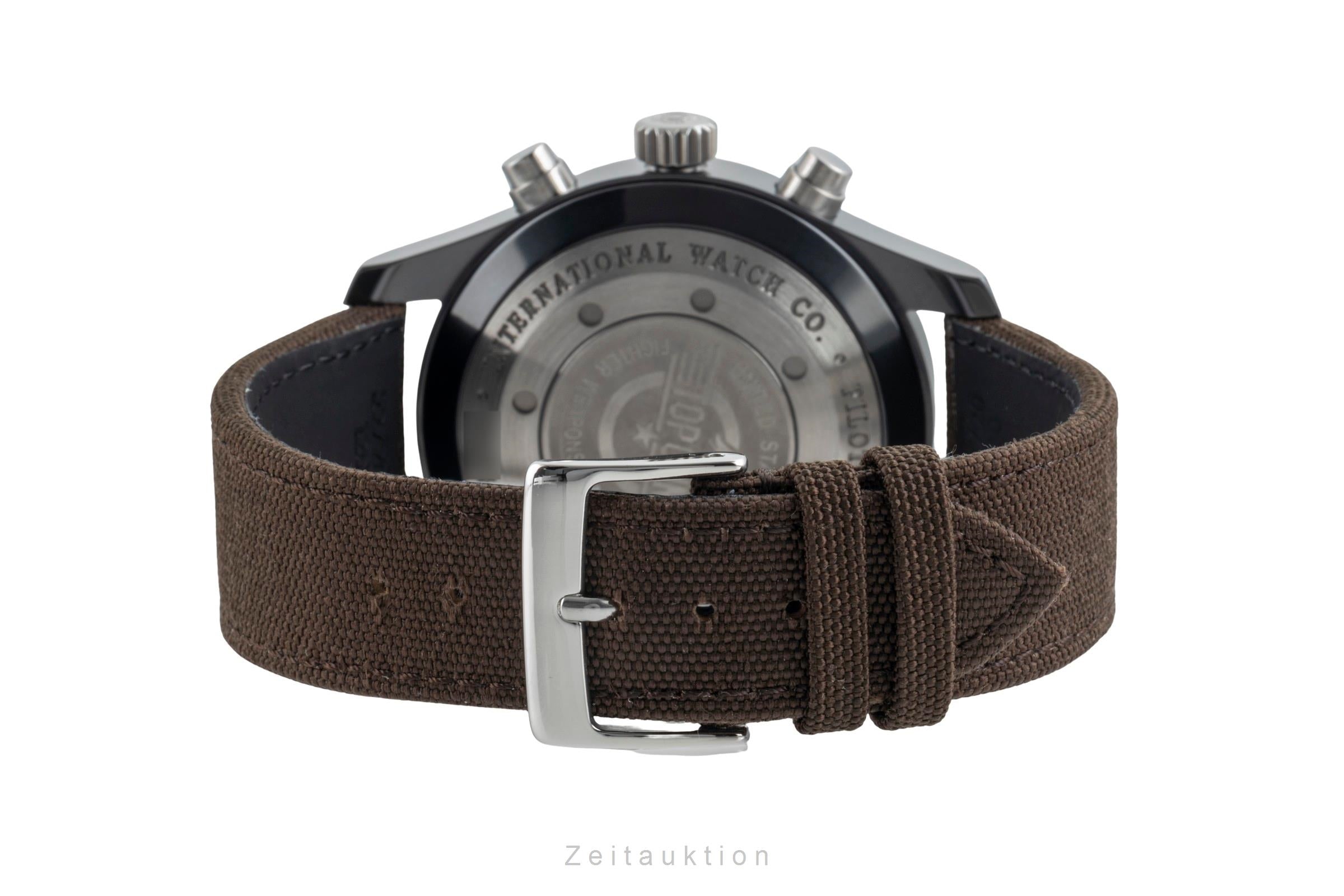 IWC Fliegerchronograph chronographe céramique / titane automatique montre pour hommes IW388002  [2506425]