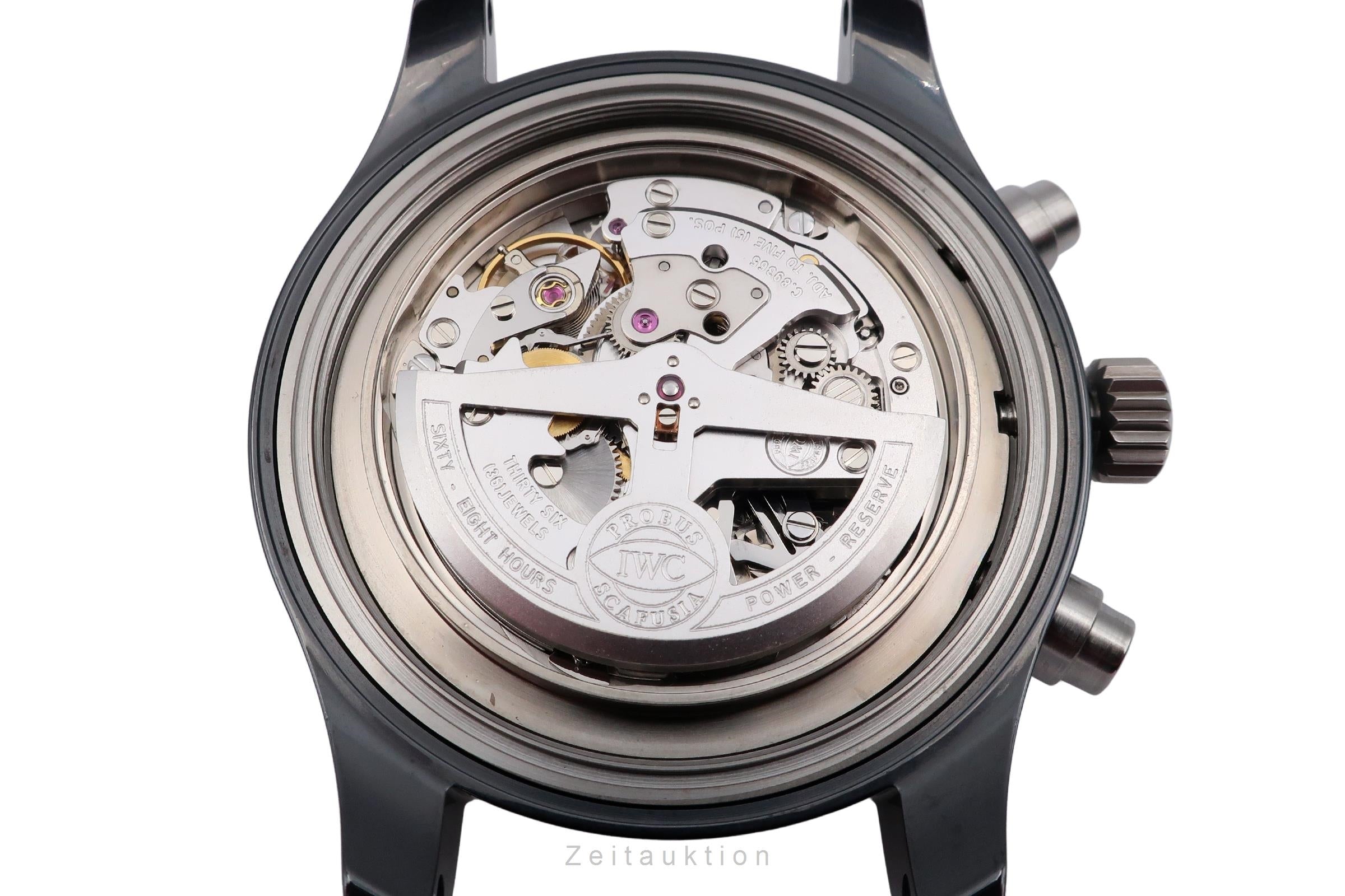 IWC Fliegerchronograph chronographe céramique / titane automatique montre pour hommes IW388002  [2506425]