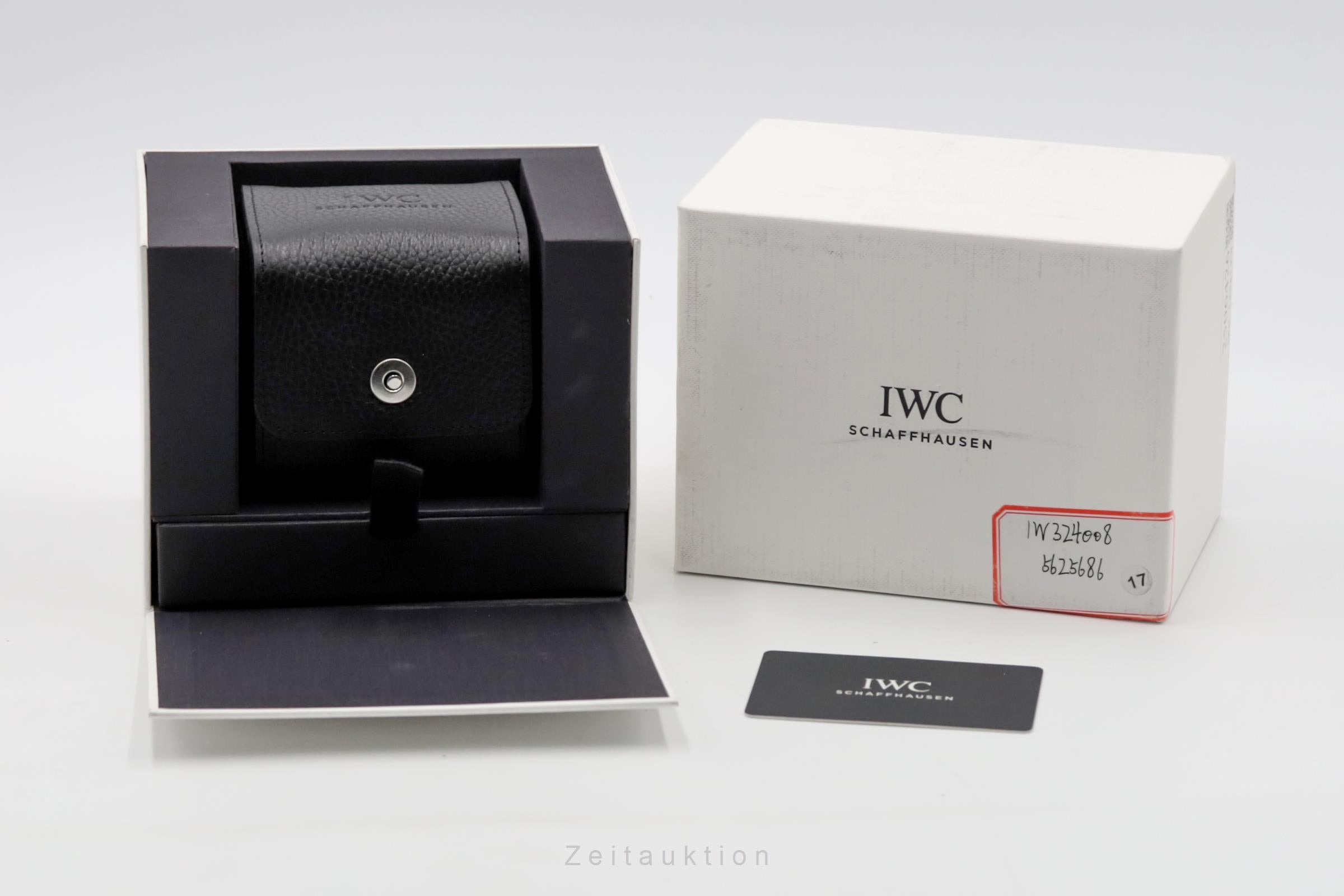 IWC Pilot acier automatique montre pour hommes IW324008 LP: 5000EUR  [2506426]