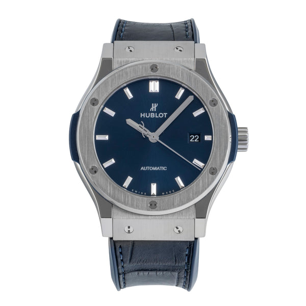 Hublot Classic Fusion titane  automatique montre pour hommes 542.NX.7170.LR LP: 8700EUR  [2506427]