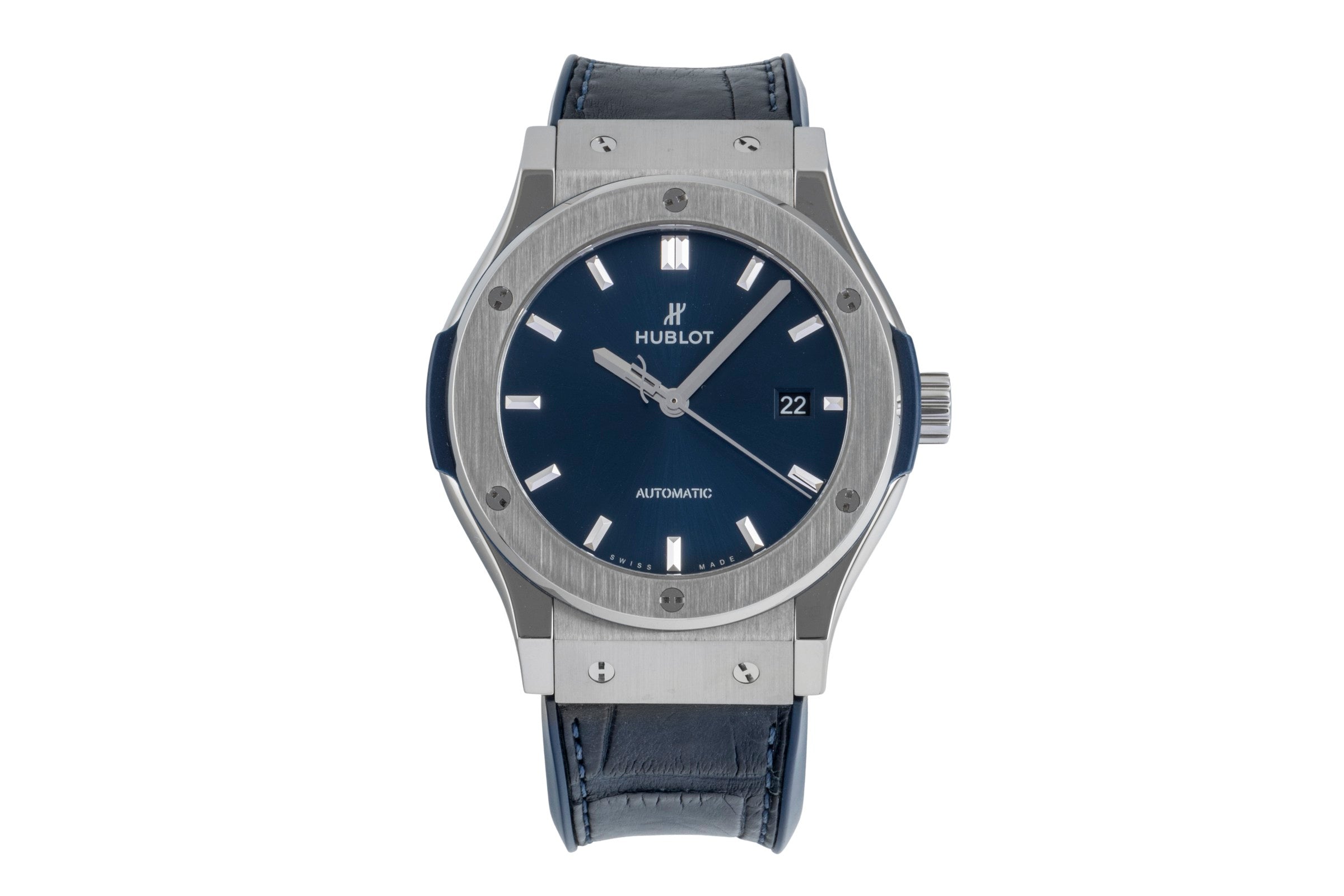 Hublot Classic Fusion titane  automatique montre pour hommes 542.NX.7170.LR LP: 8700EUR  [2506427]