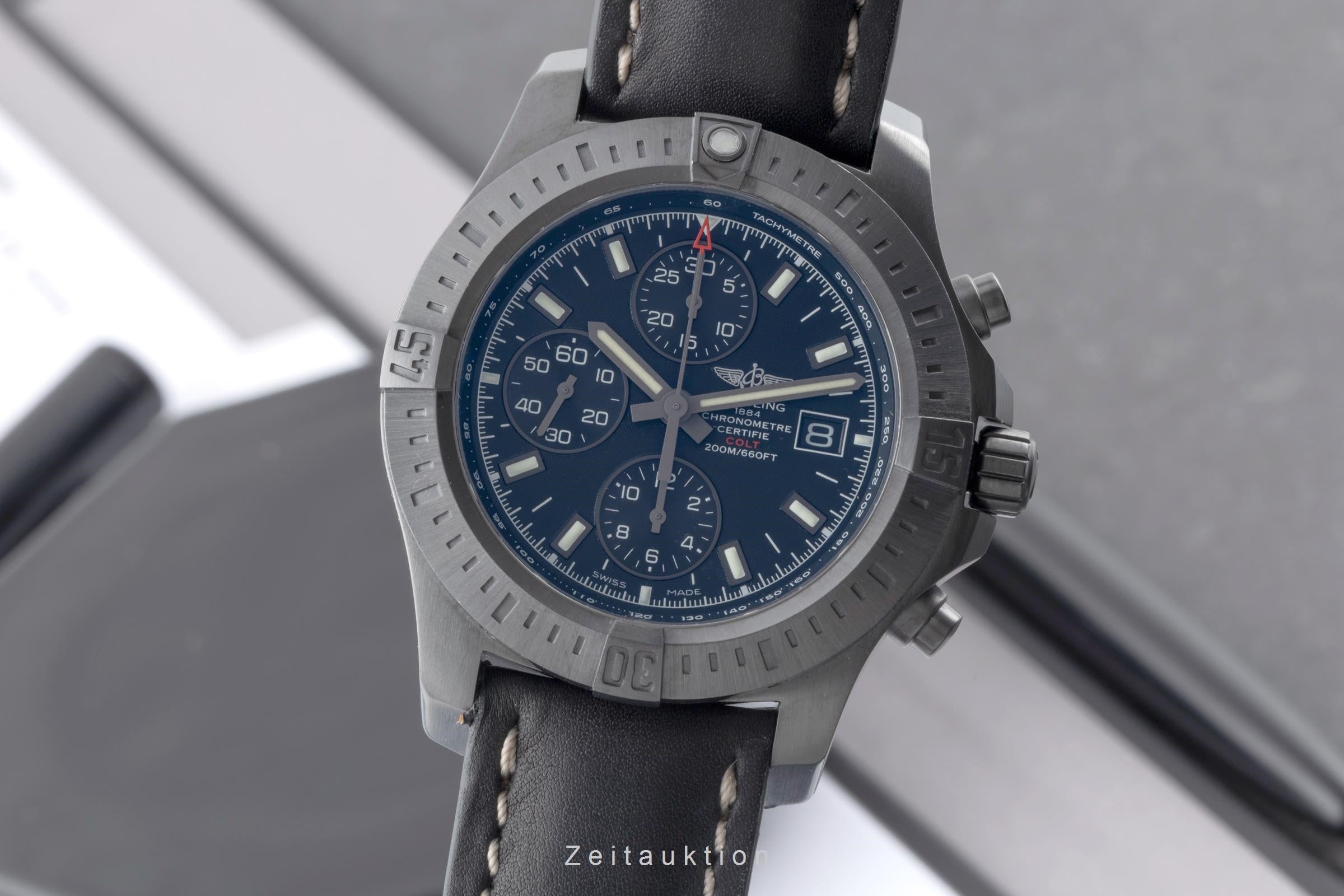 Breitling Colt Chronograph  chronograph steel automatic men's watch M1338810/BF01  [2506429]