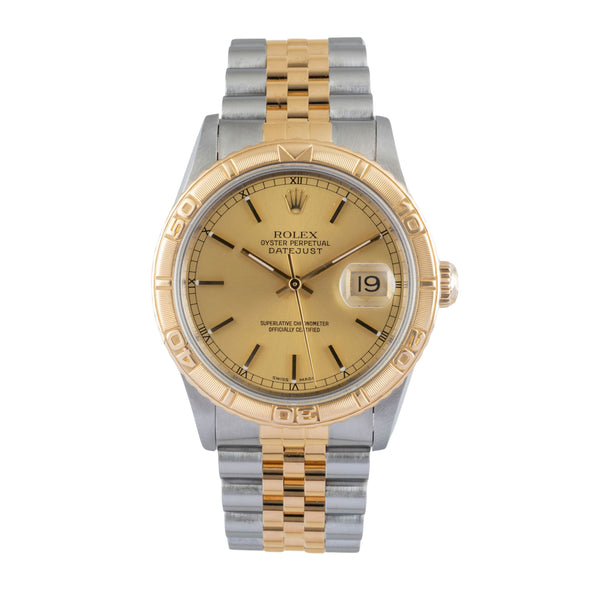 Rolex Datejust Turn-O-Graph steel / gold automatic men's watch 16263  [2506430]