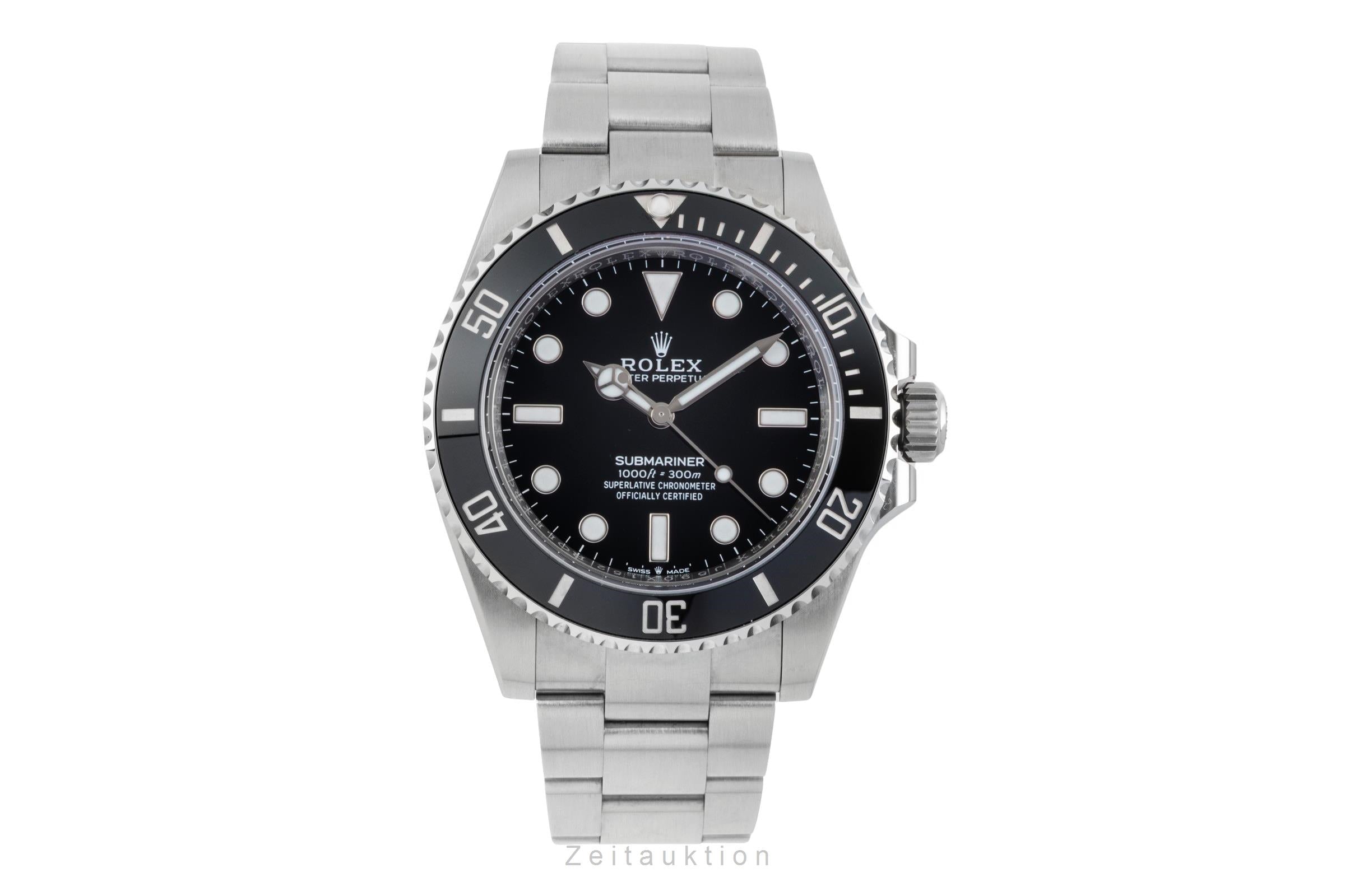 Rolex Submariner acero automático reloj para caballeros 124060  [2506431]