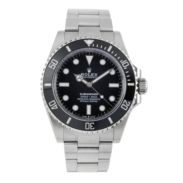 Rolex Submariner acero automático reloj para caballeros 124060  [2506431]