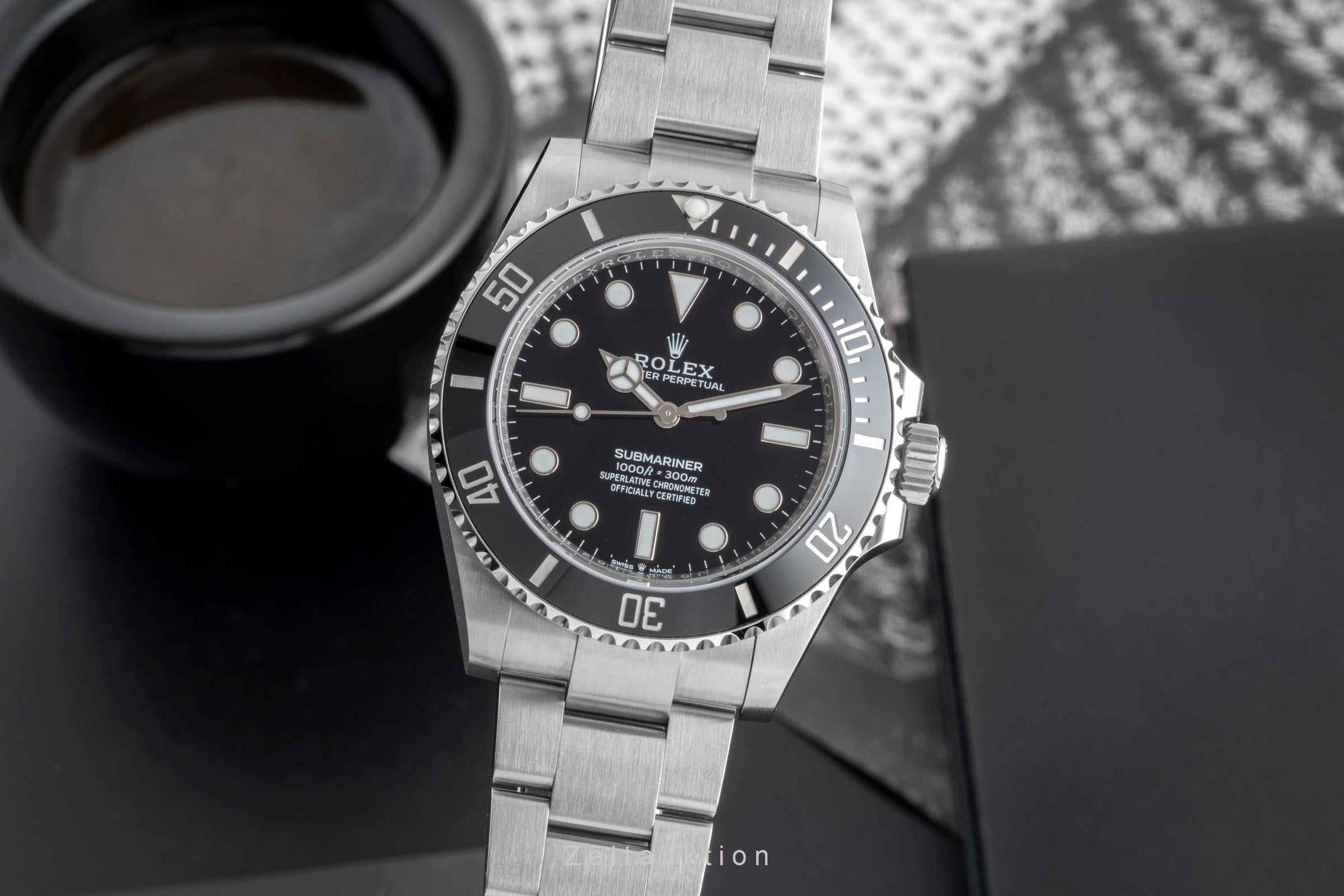 Rolex Submariner acero automático reloj para caballeros 124060  [2506431]