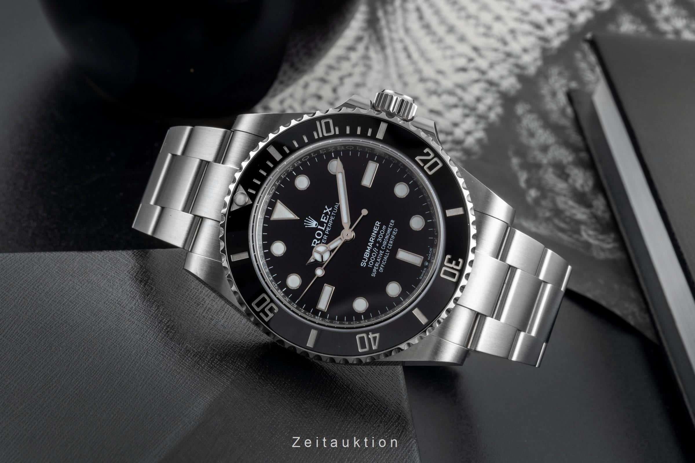 Rolex Submariner acero automático reloj para caballeros 124060  [2506431]