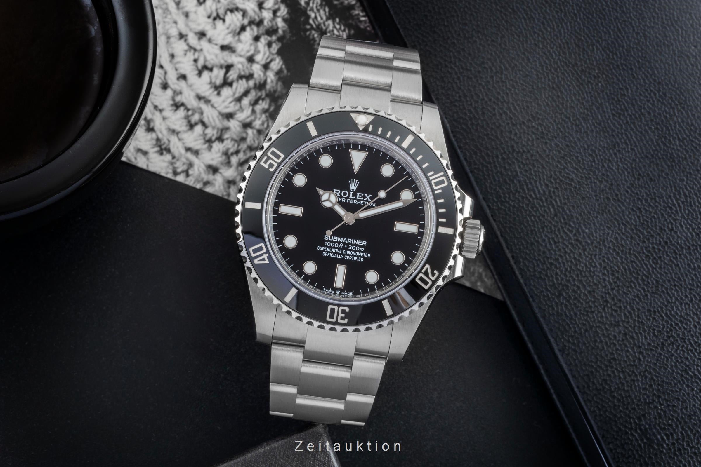 Rolex Submariner acero automático reloj para caballeros 124060  [2506431]