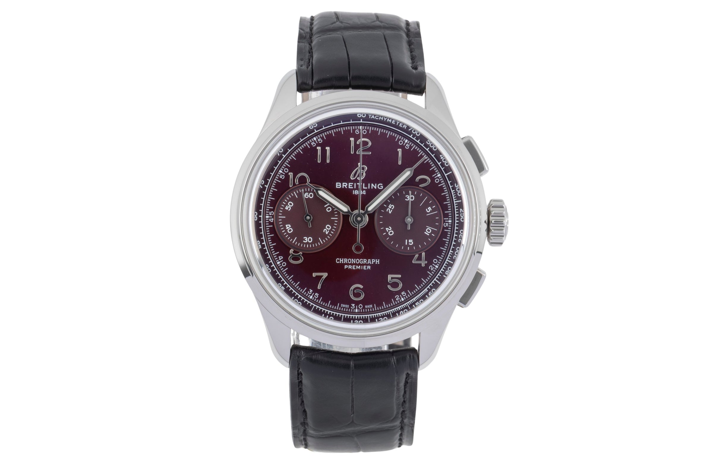 Breitling Premier chronograph steel manual winding men's watch AB0930D41K1P1 Limited  [2506434]